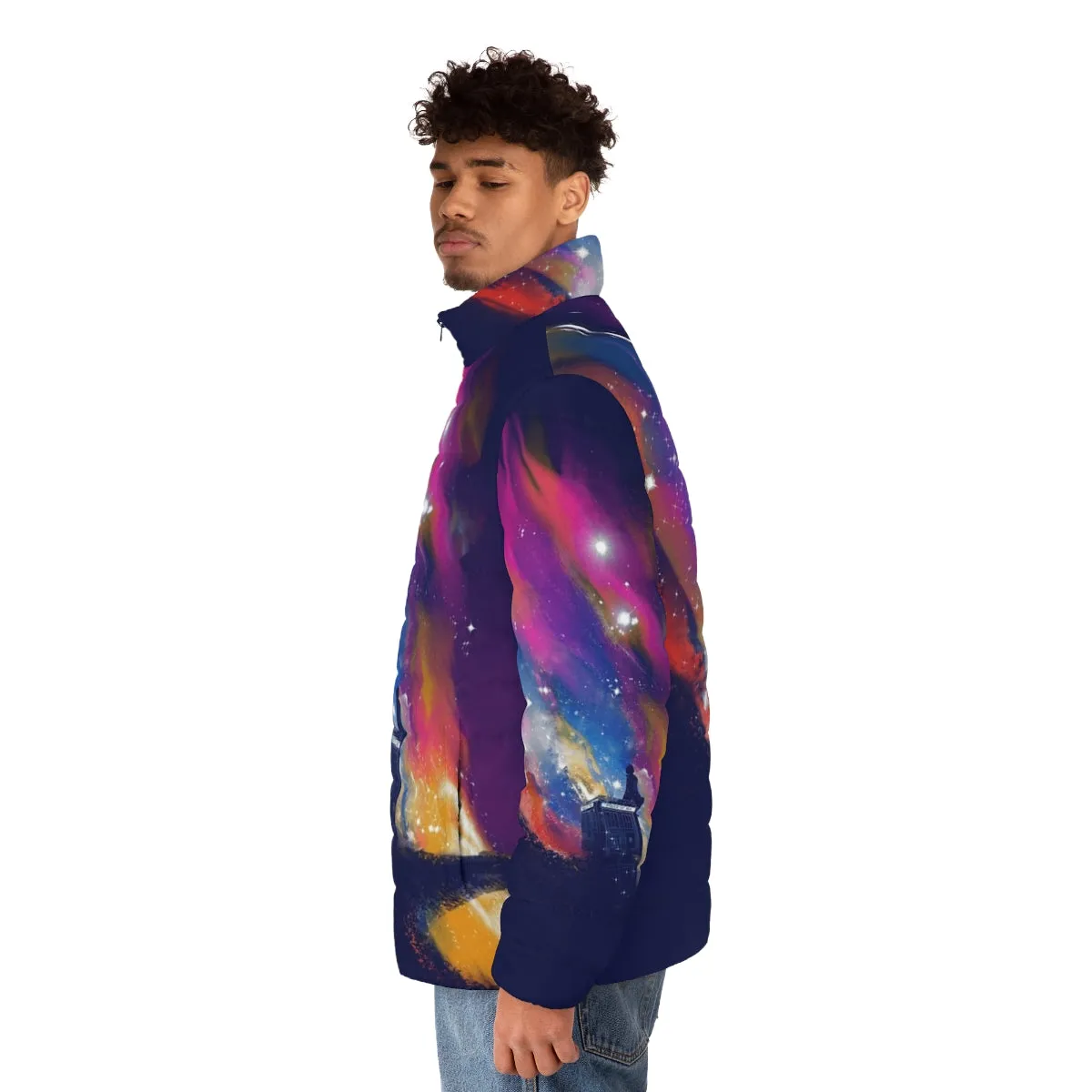 13th Doctor Who Puffer Jacket: Colorful Sci-Fi Apparel