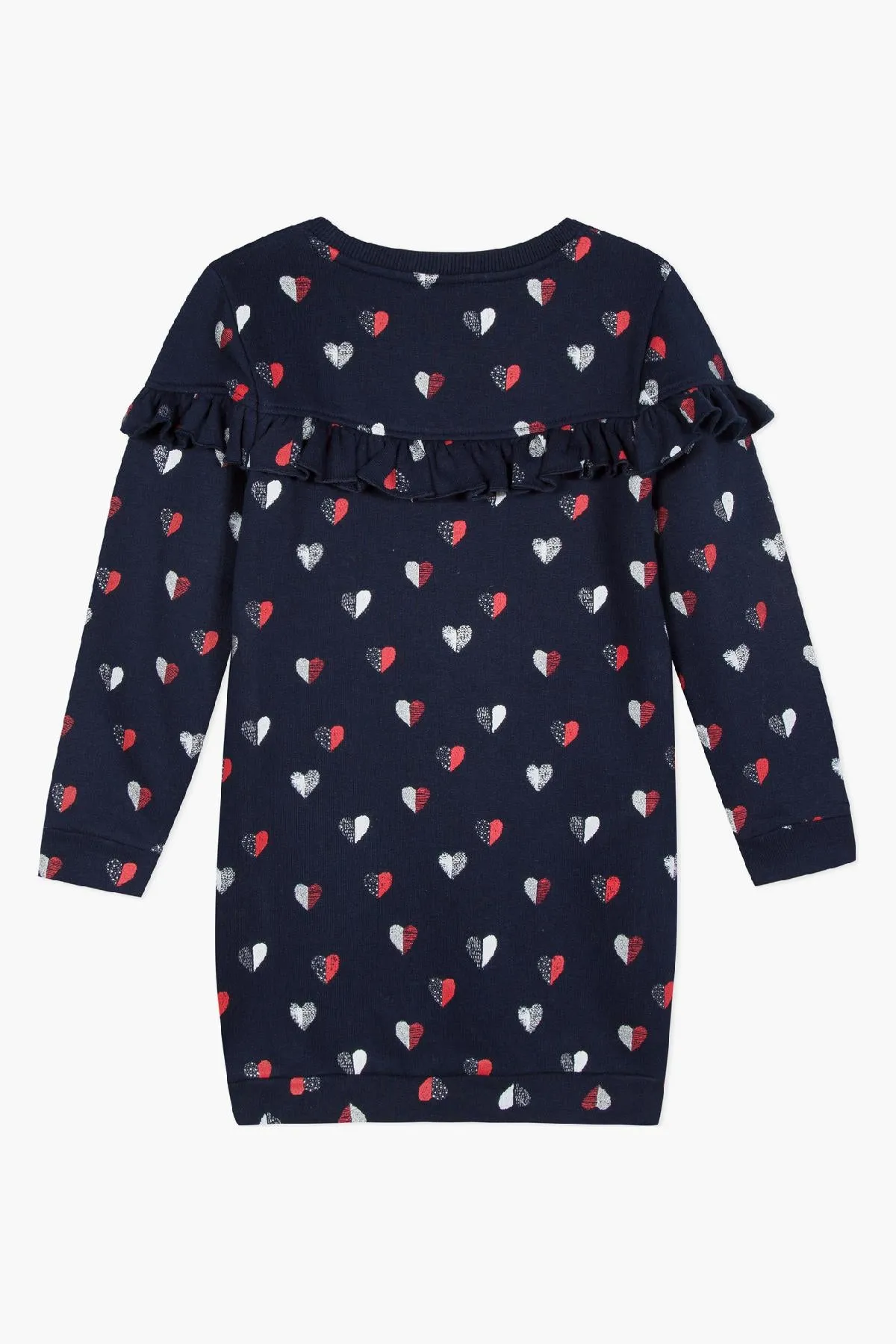 3pommes Heart Tunic Girls Dress (Size 9-10Y left)