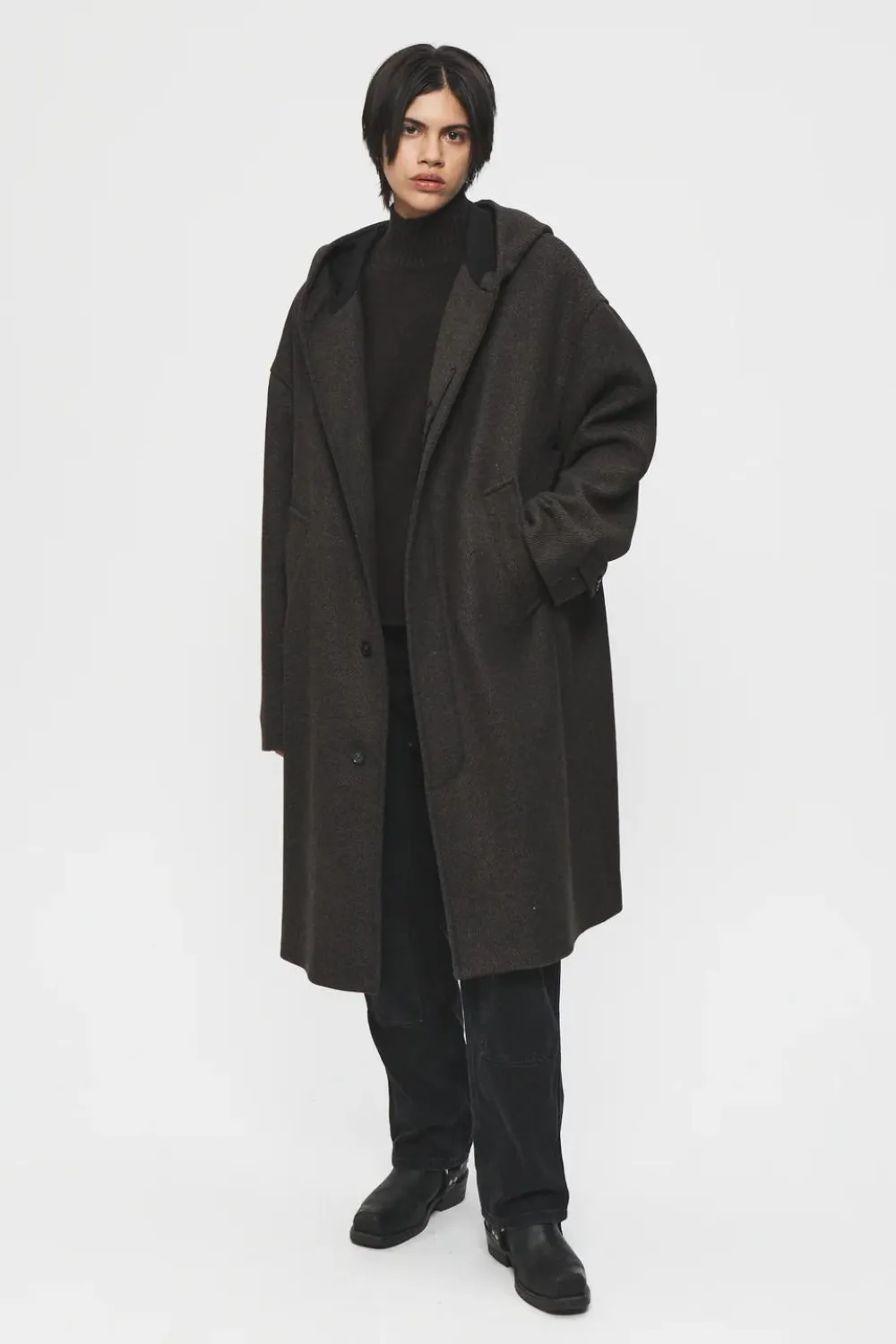 6397 Hooded Car Coat