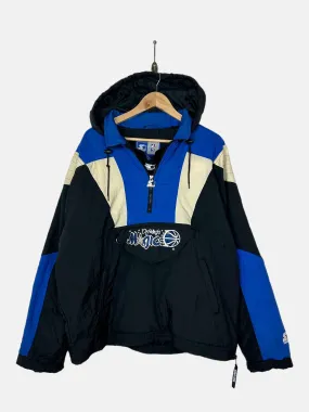 90's Starter Orlando Magic NBA Embroidered Vintage Puffer Jacket Size L