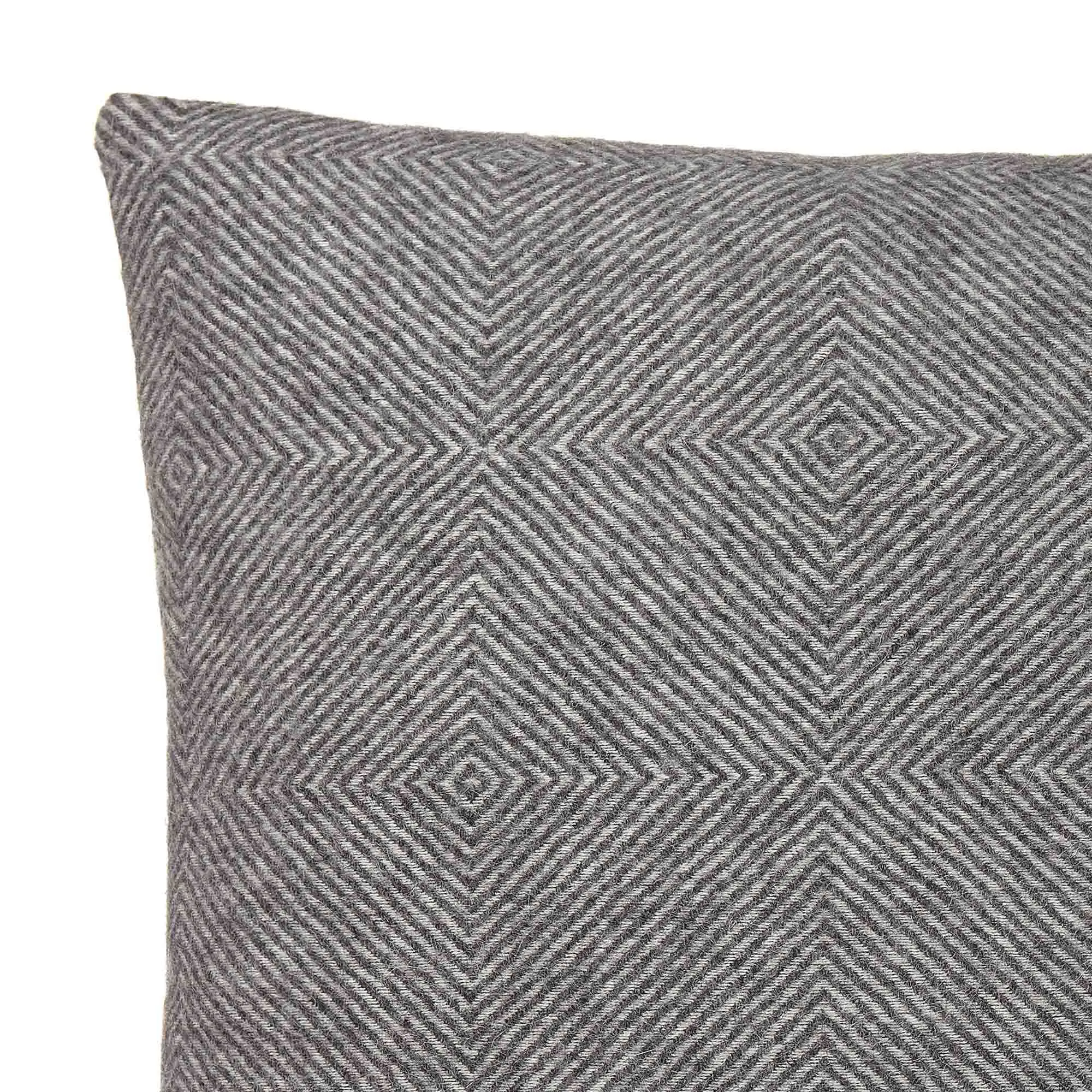 Alanga Cushion [Grey melange/Off-white]