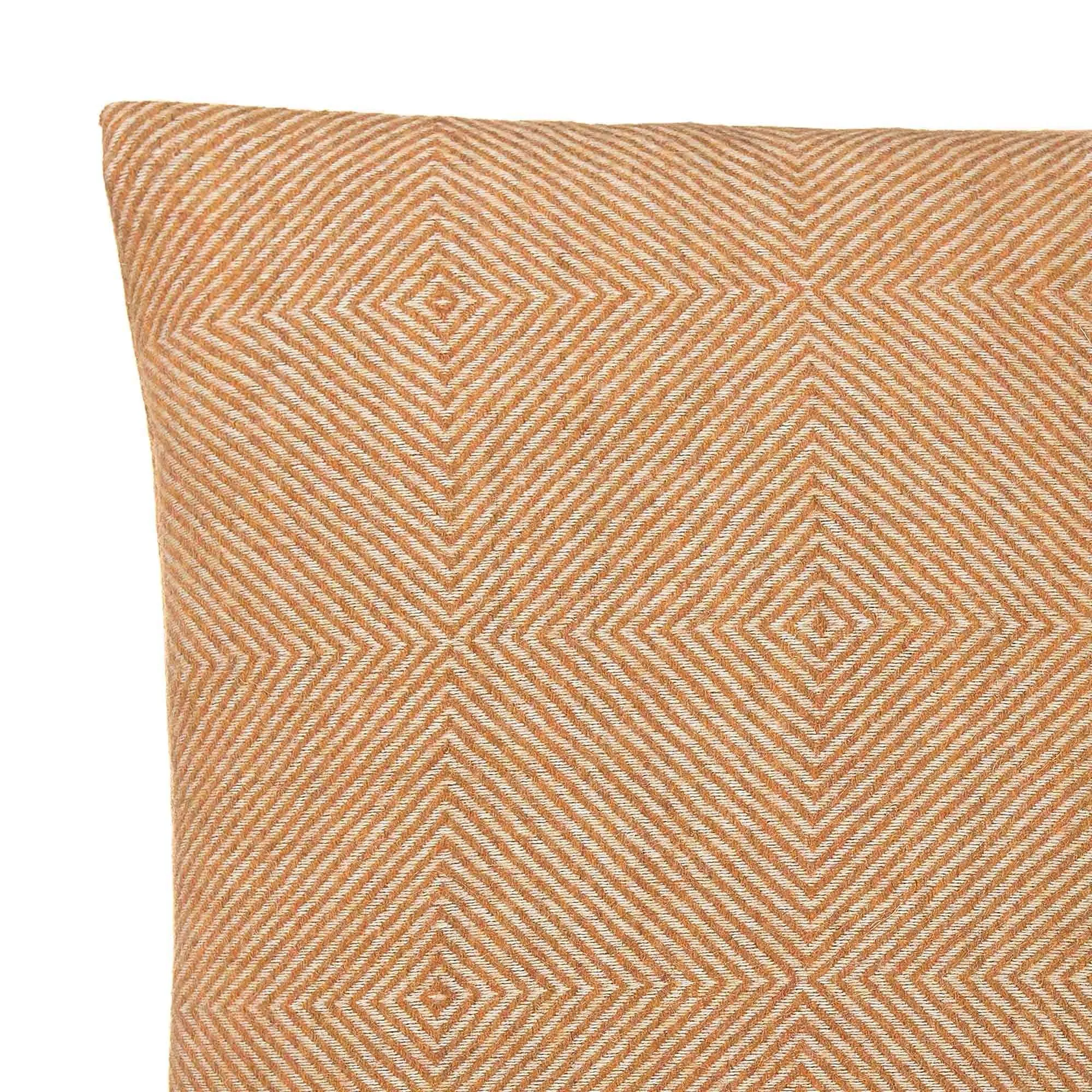 Alanga Cushion [Mustard/Off-white]