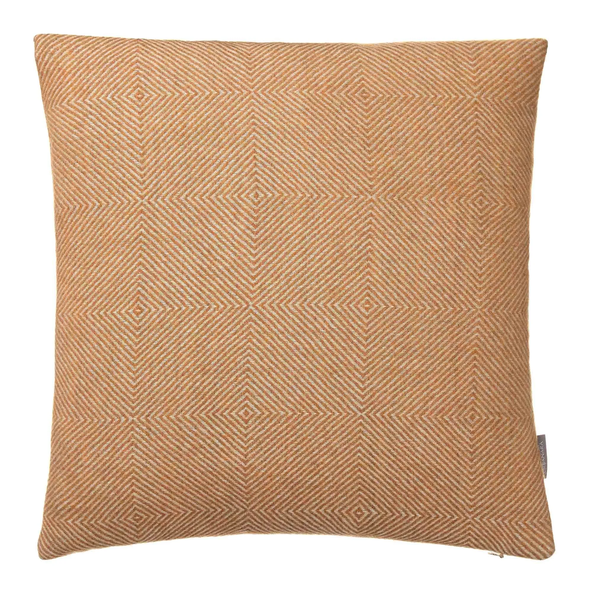 Alanga Cushion [Mustard/Off-white]