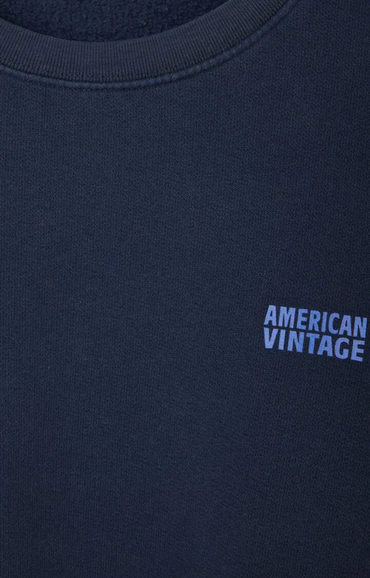 American Vintage Izubird Sweatshirt - Vintage Navy