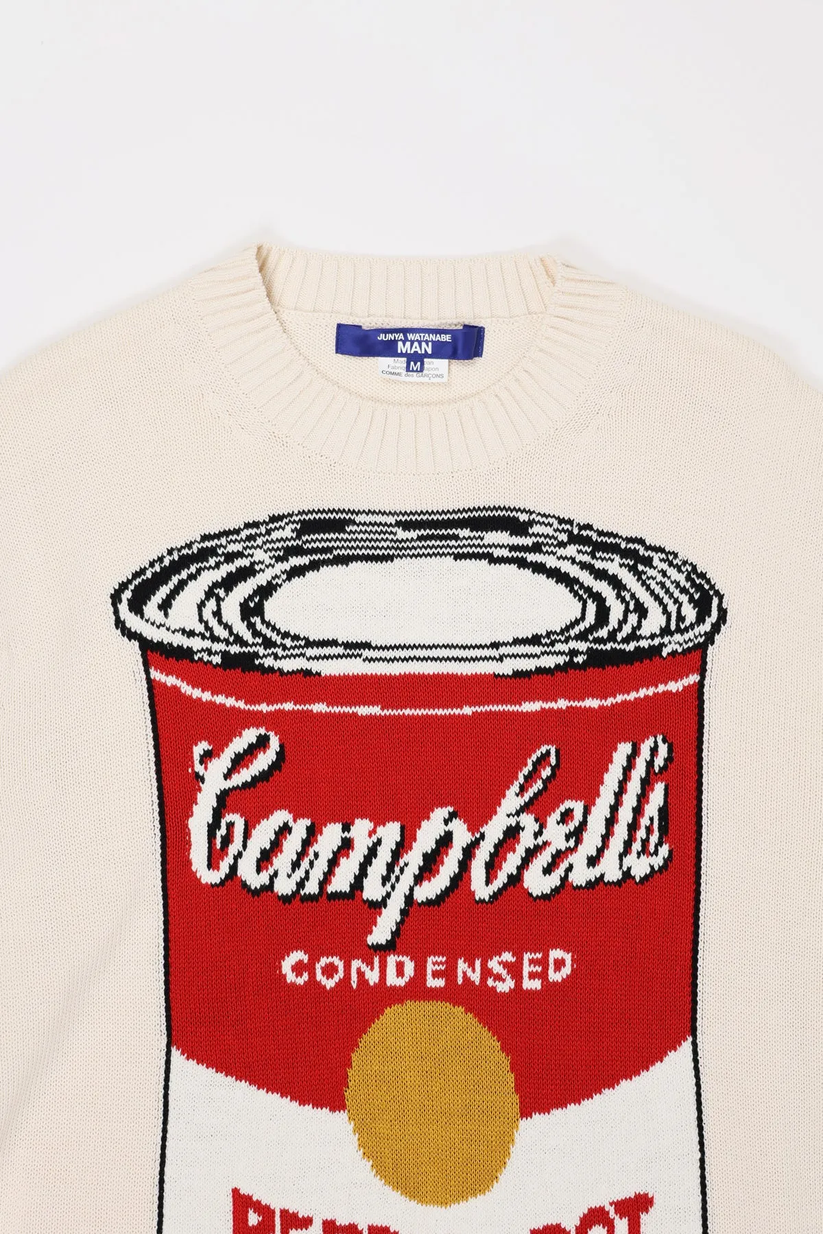 Andy Warhol Cotton Intarsia Jumper - Off-White