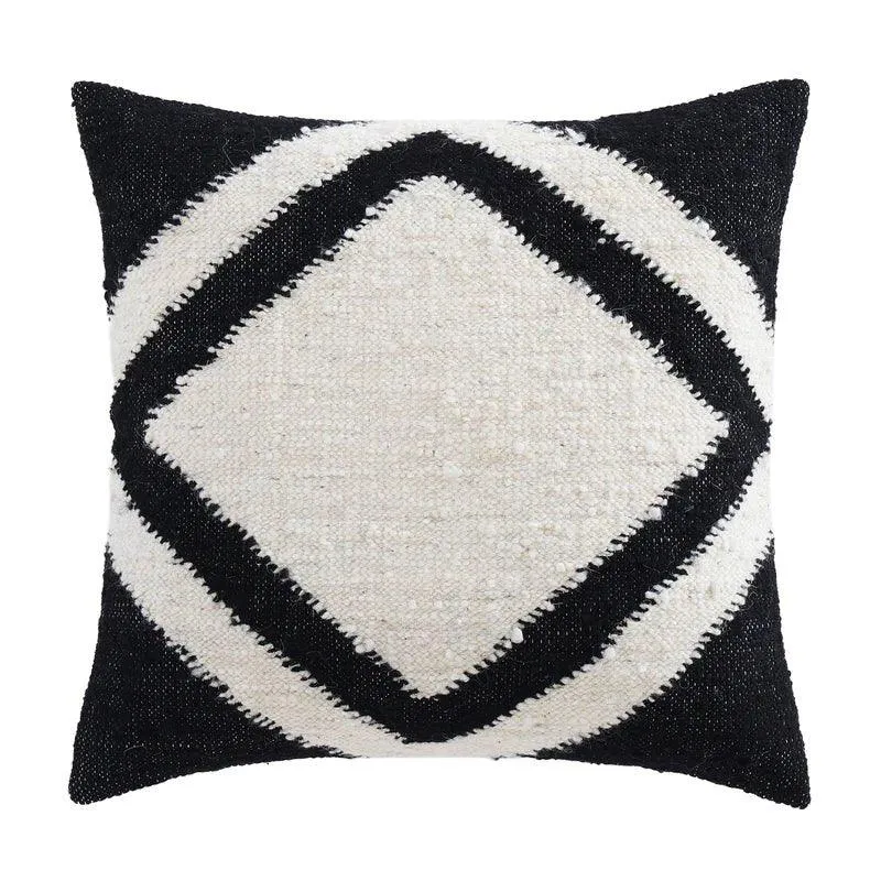 Antigua Handwoven Wool Throw Pillow