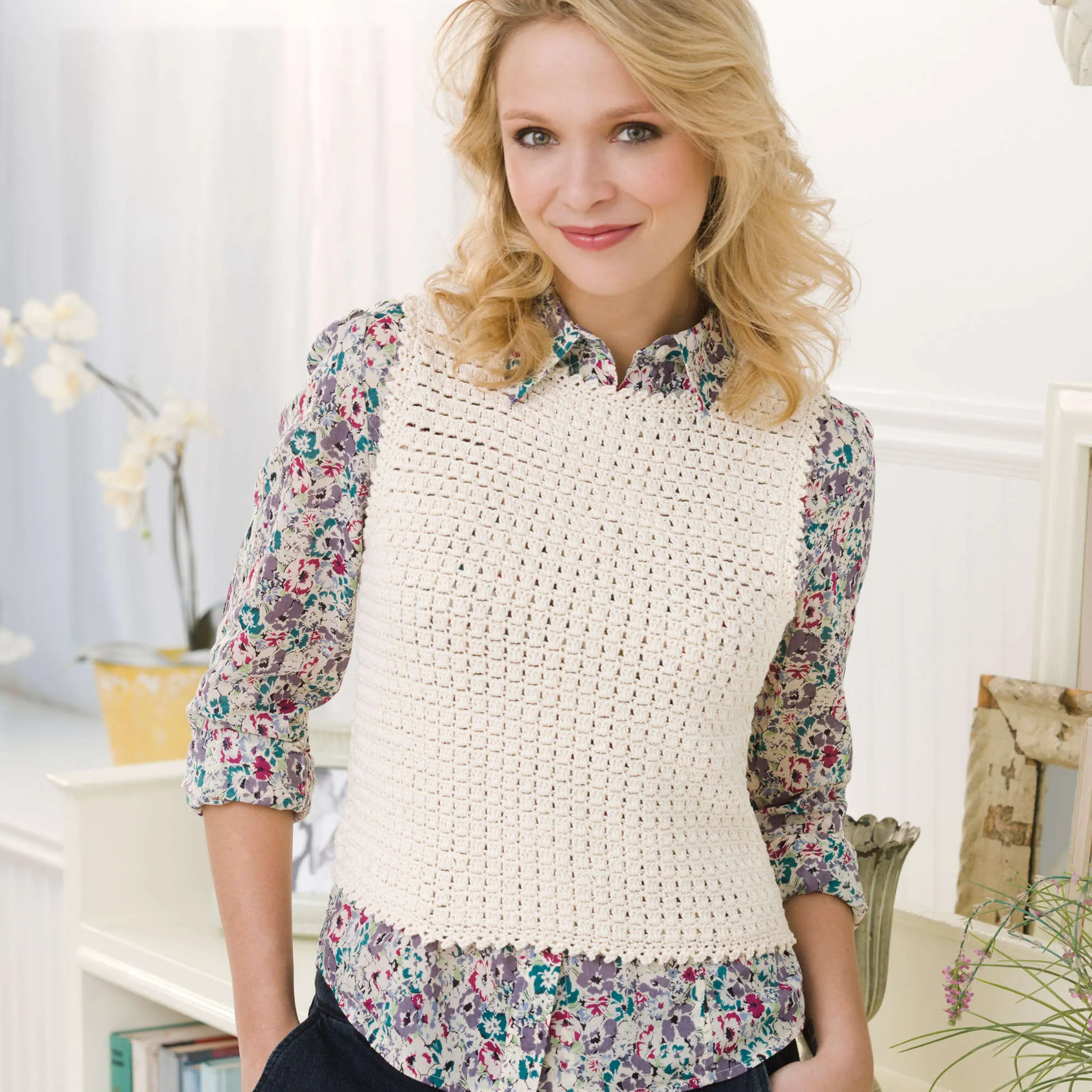 Aunt Lydia's Crochet Love to Layer Tank