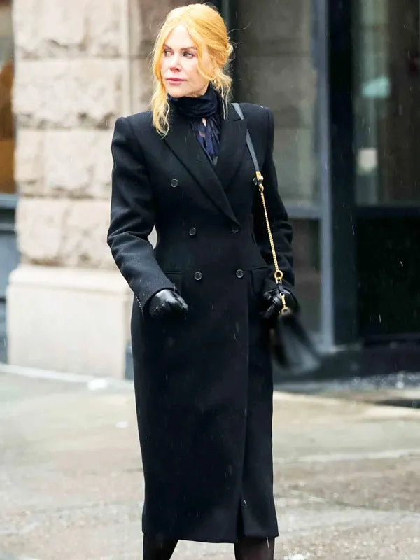 Babygirl 2024 Nicole Kidman Black Coat