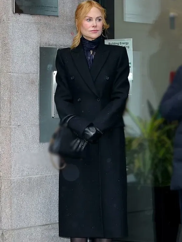 Babygirl 2024 Nicole Kidman Black Coat