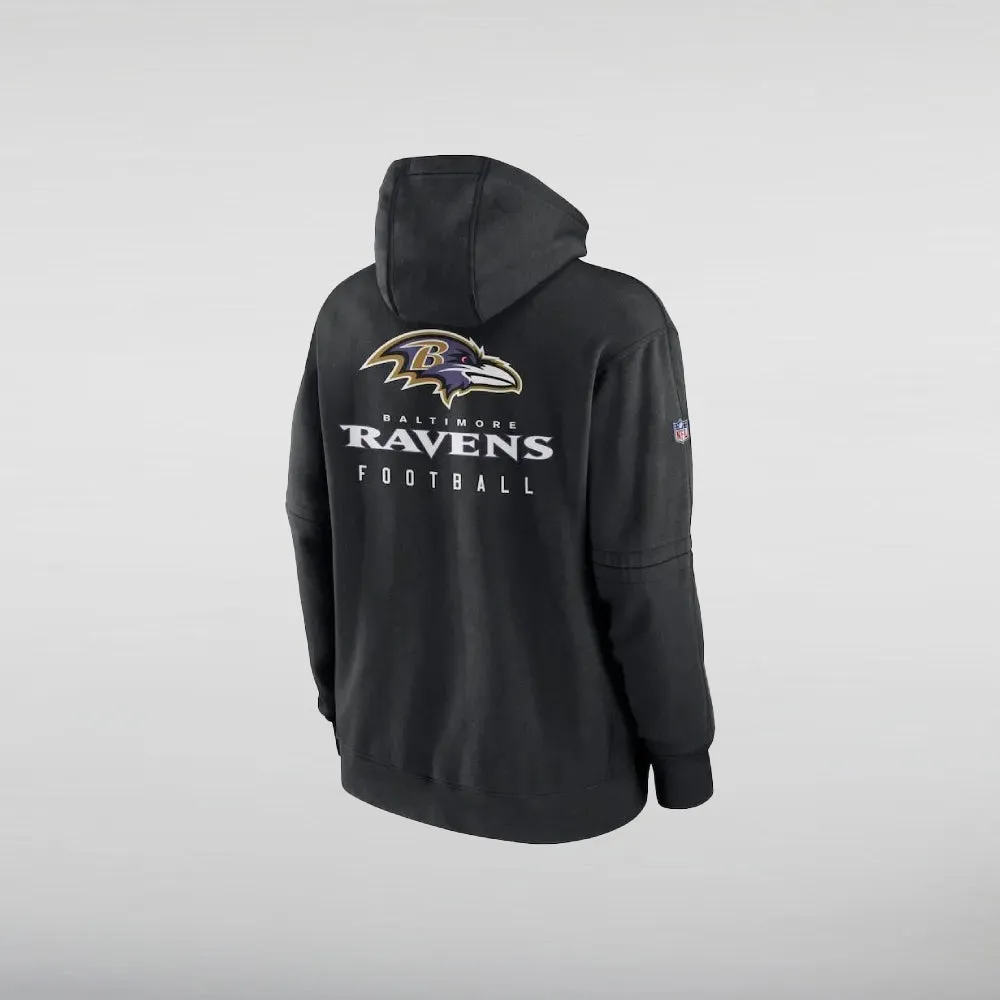 Baltimore Ravens Sideline Hoodie