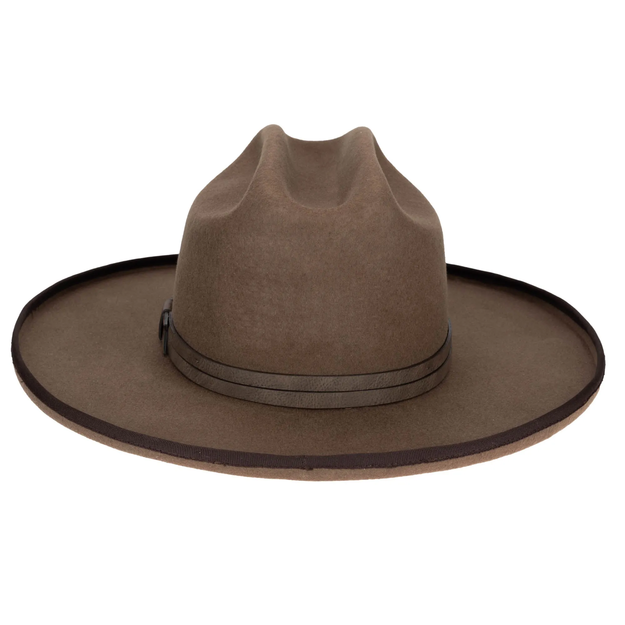 Black Label Wool Felt Cattleman's Crease Fedora