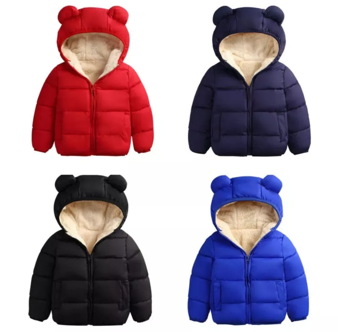 Black Puffer Jacket #1000938