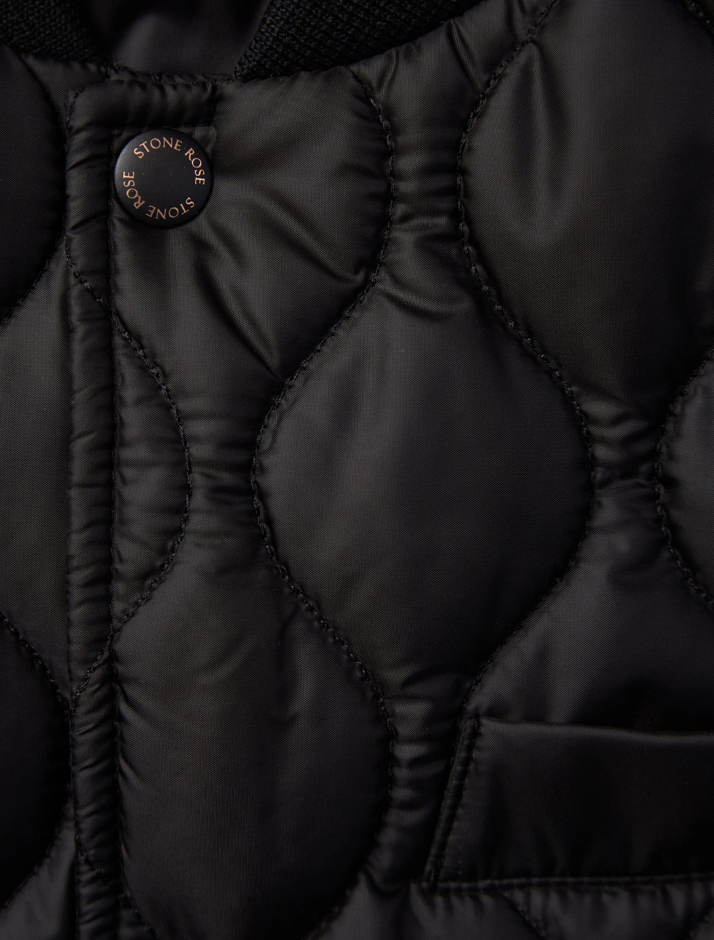 Black Quilted Puffer Vest