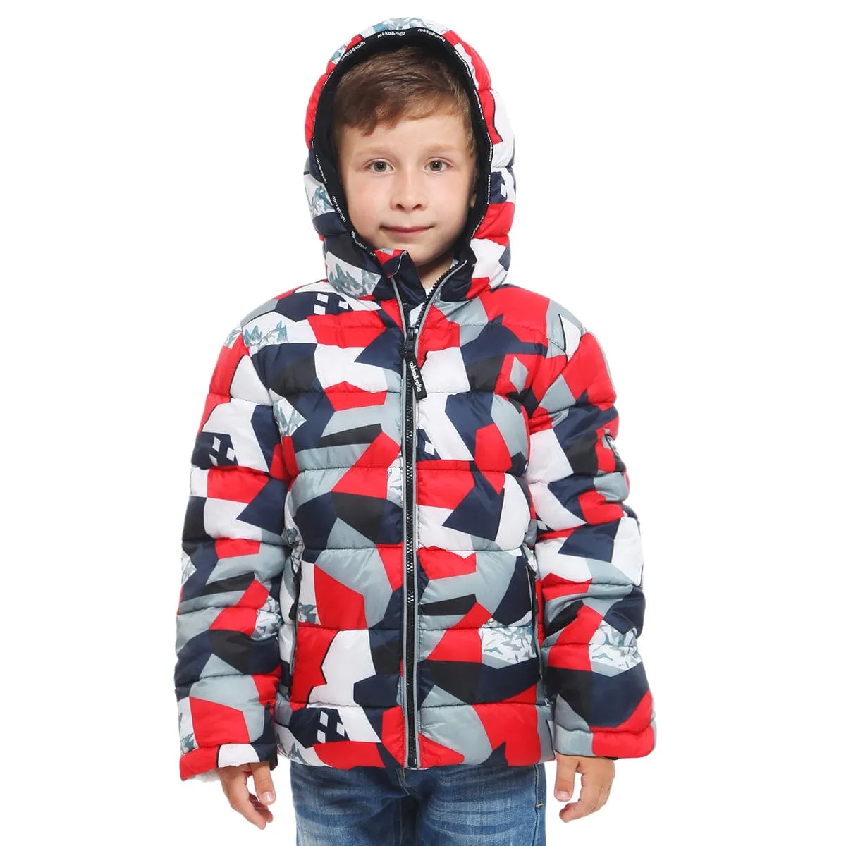 Boys' Heavyweight Puffer Jacket Bubble Coat