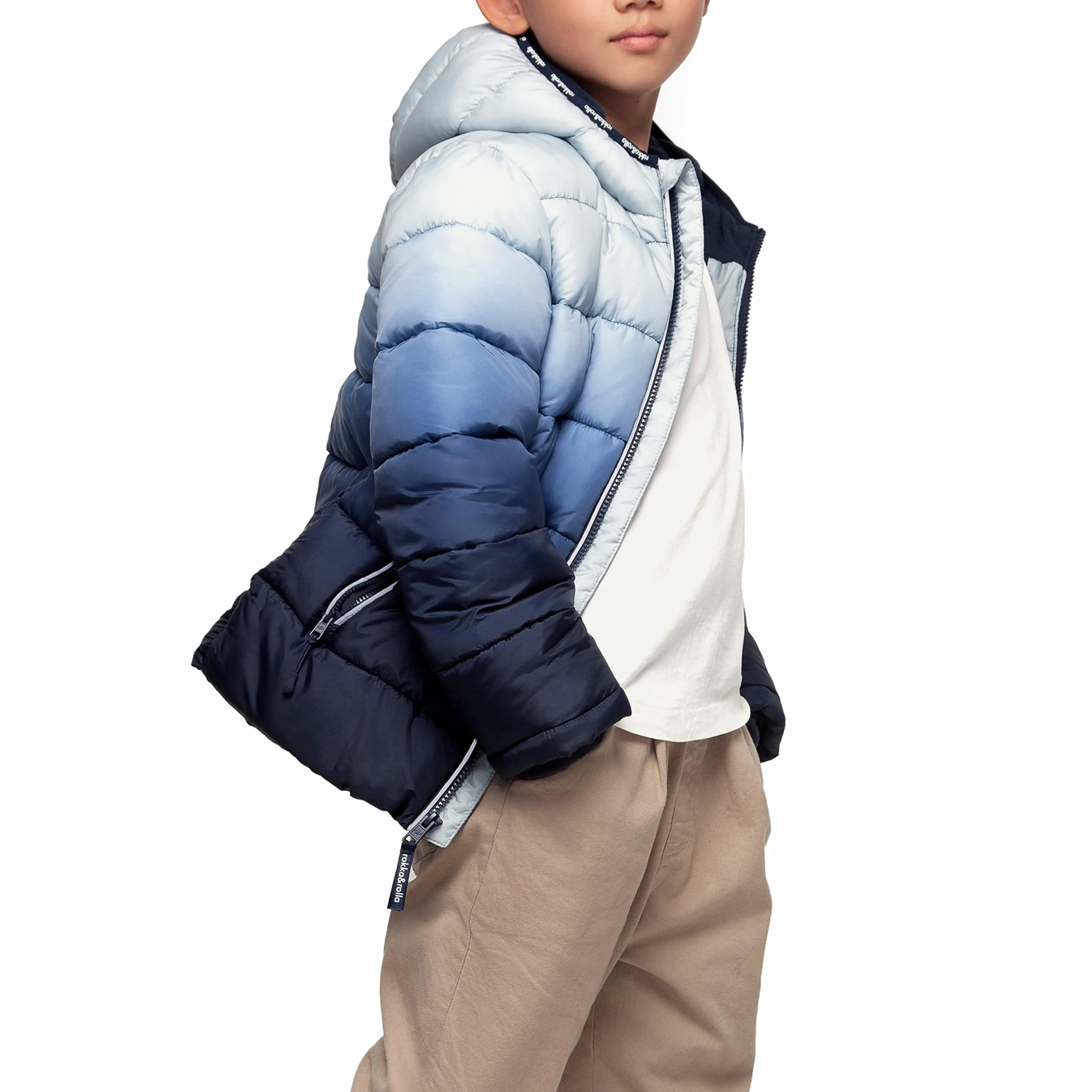 Boys' Heavyweight Puffer Jacket Bubble Coat