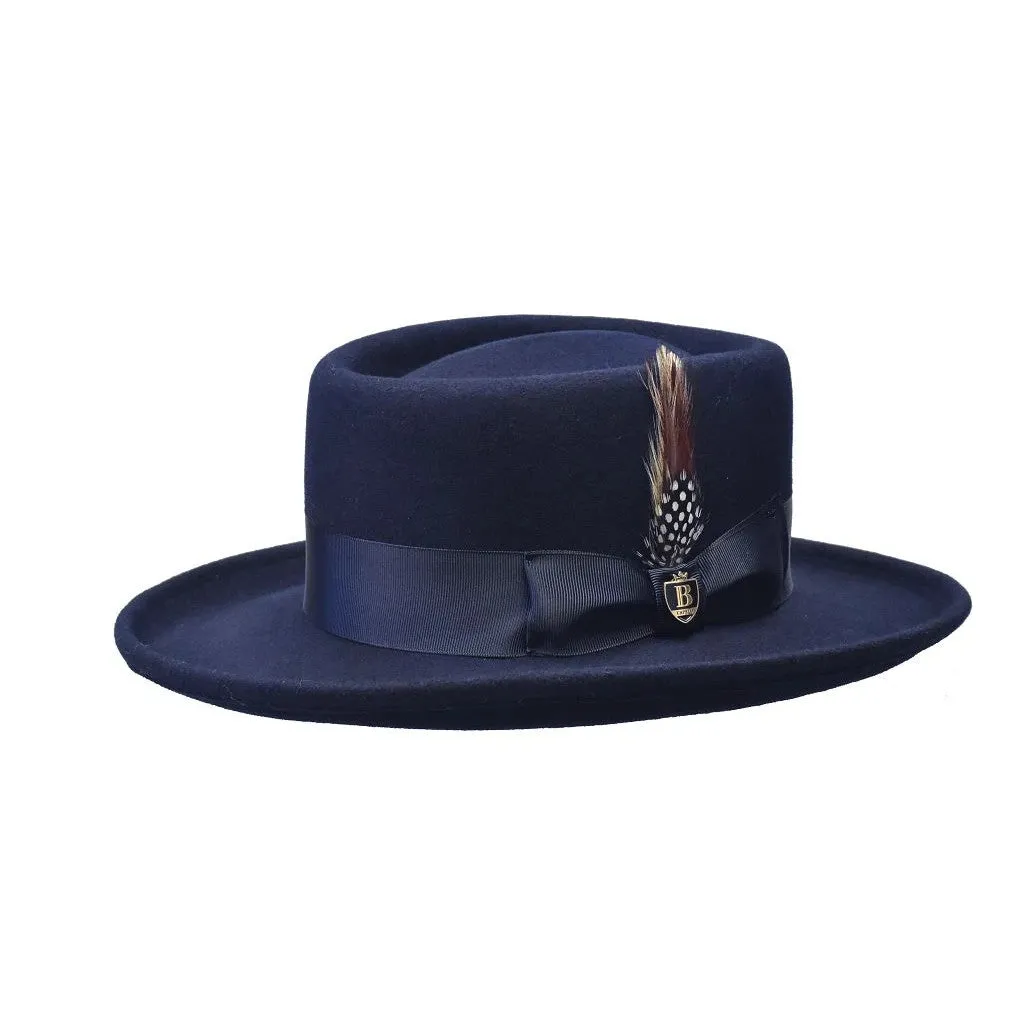 Bruno Capelo Gambler Wide Brim Wool Gambler