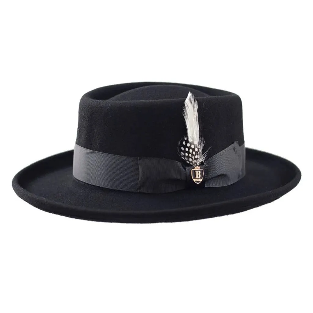 Bruno Capelo Gambler Wide Brim Wool Gambler