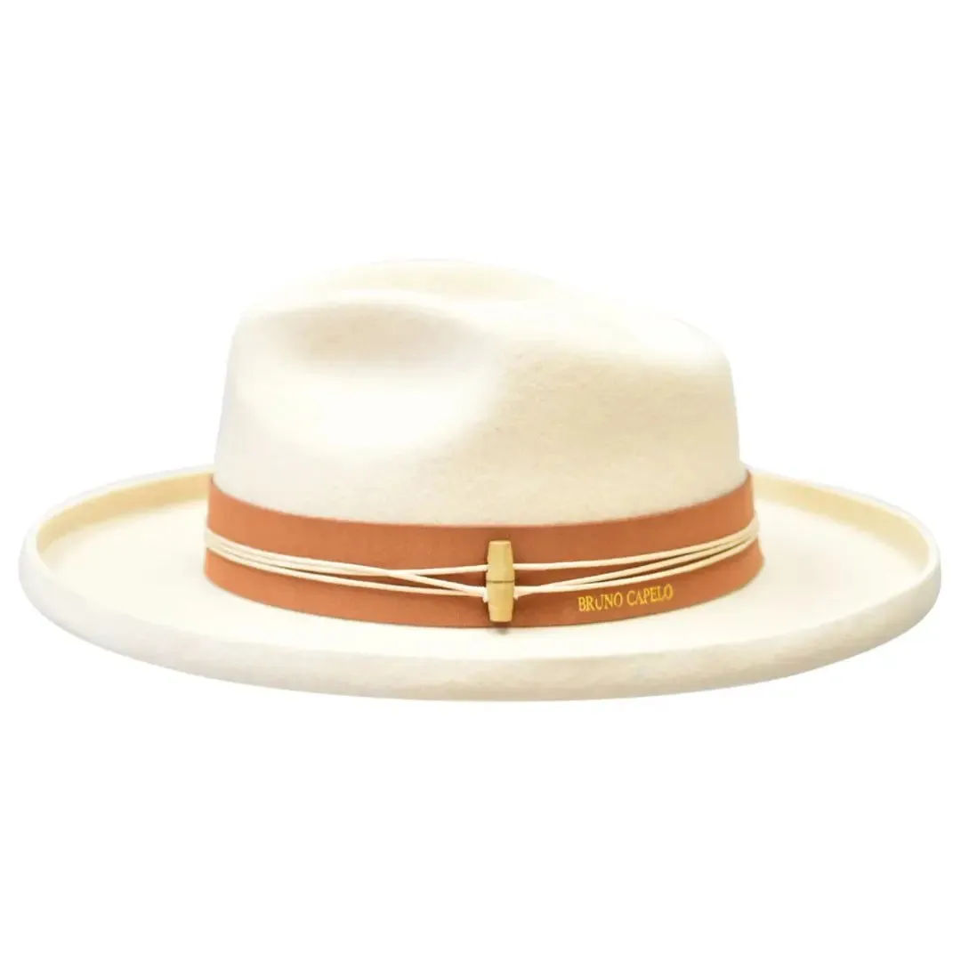 Bruno Capelo Gentleman Wide Brim Wool Fedora