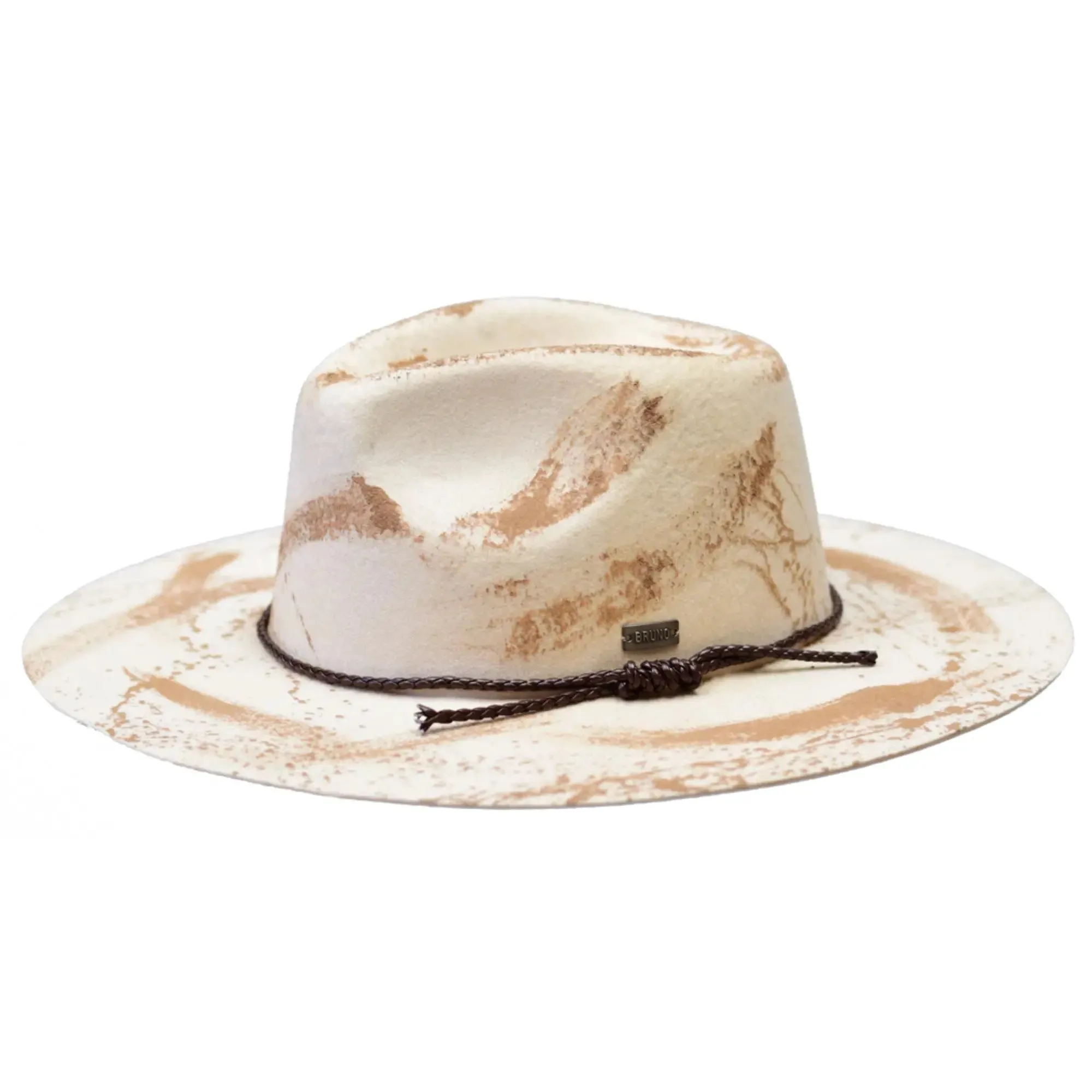 Bruno Capelo Influencer Wide Brim Wool Fedora