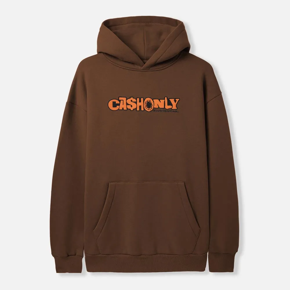 Cash Only - Payday Pullover Hooded Sweatshirt - Brown