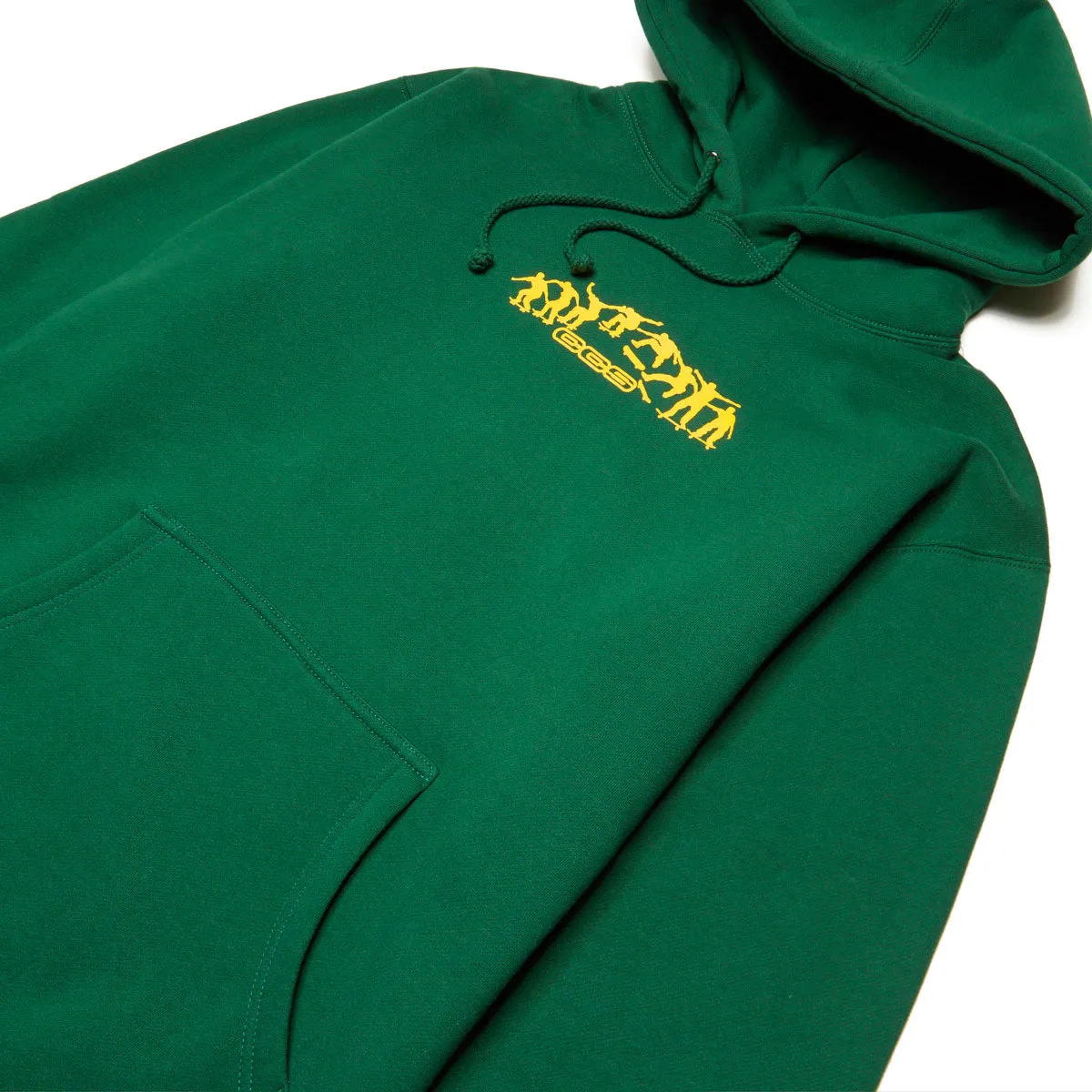 CCS Kickflip Logo Pullover Hoodie - Forest/Yellow