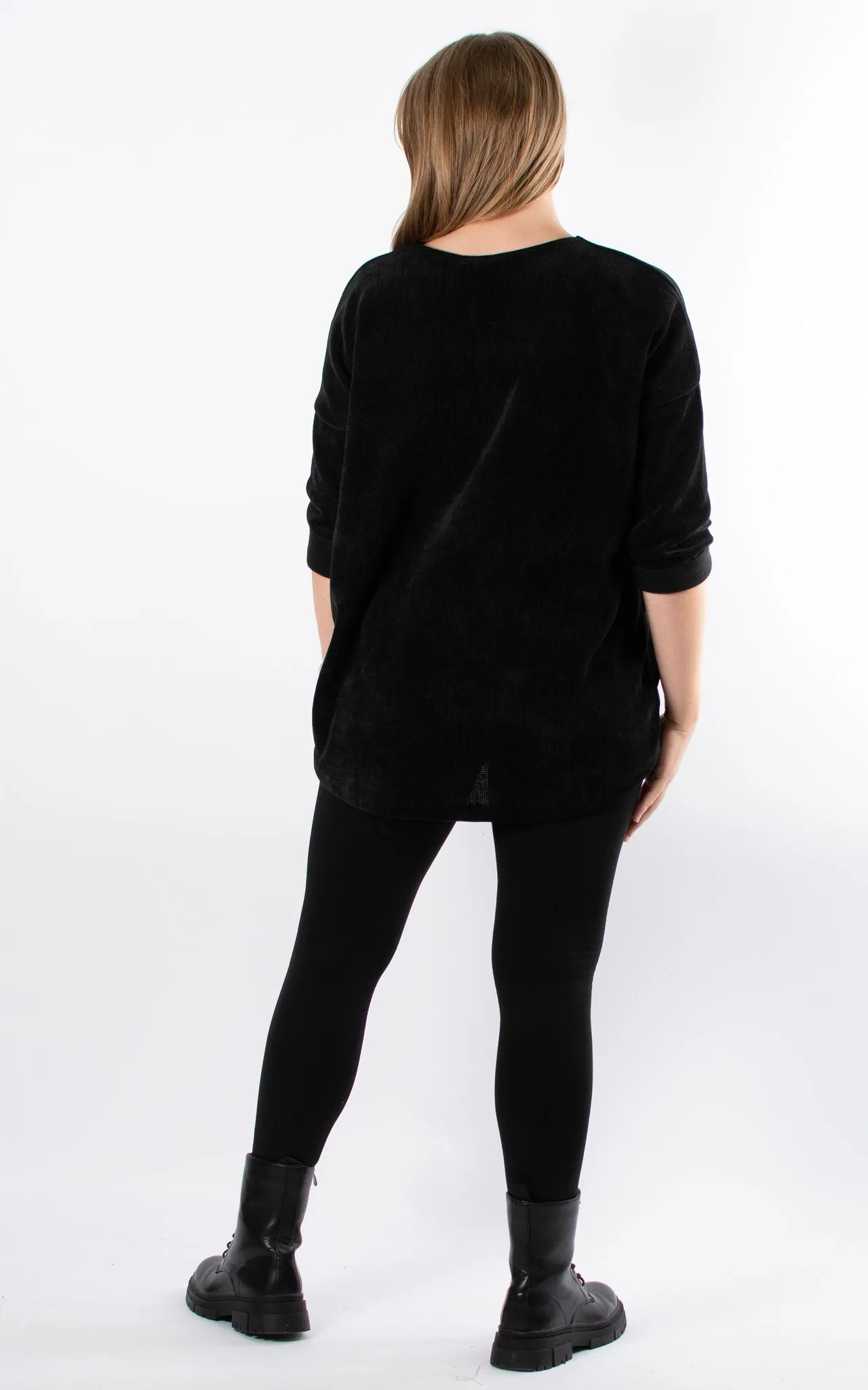 Chenille Jumper | Black