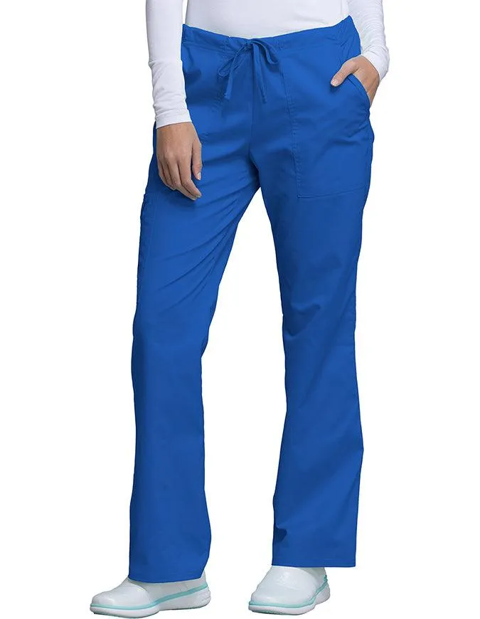 Cherokee Workwear Core Stretch Women Tall Cargo Scrub Pants