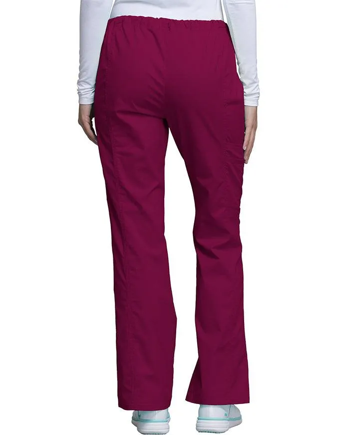 Cherokee Workwear Core Stretch Women Tall Cargo Scrub Pants