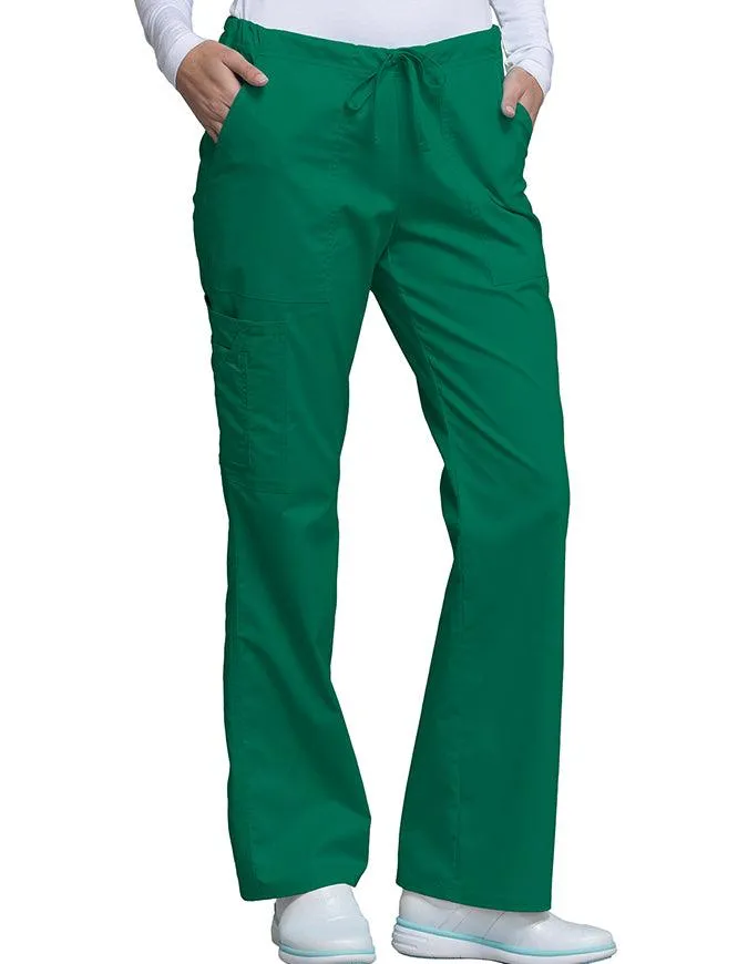 Cherokee Workwear Core Stretch Women Tall Cargo Scrub Pants