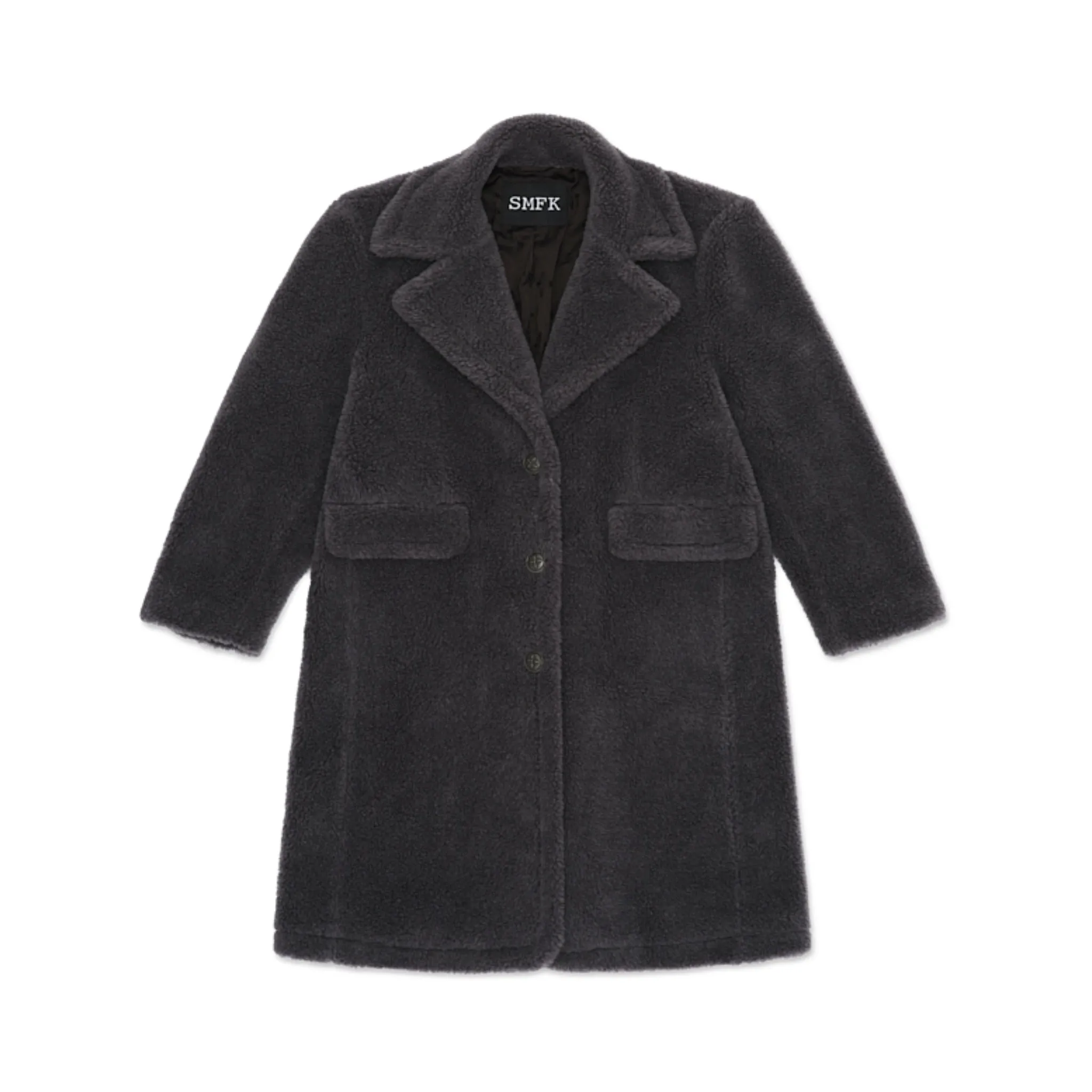 Compass Vintage Wool Officer's Coat Grey