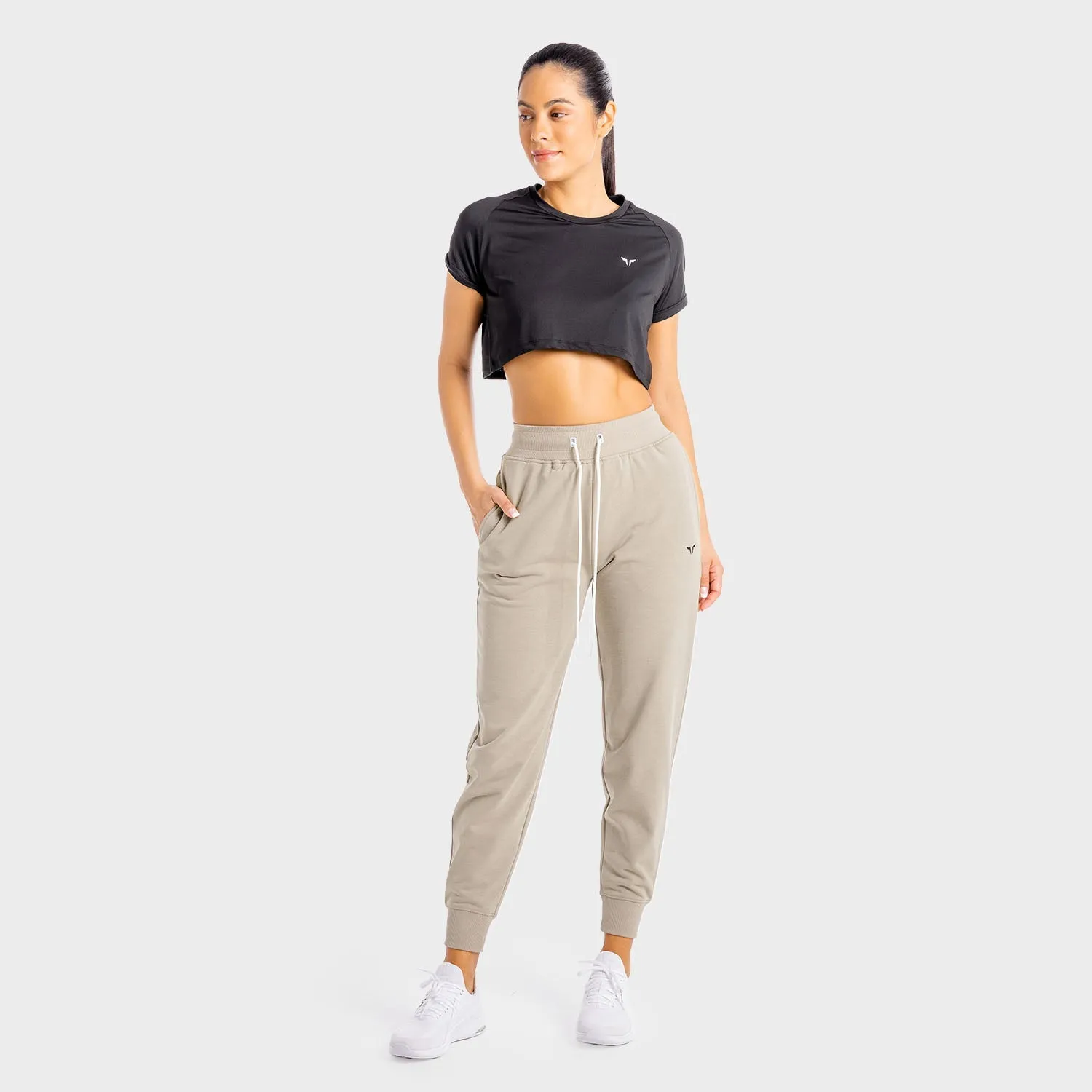 Core Oversize Joggers - Taupe