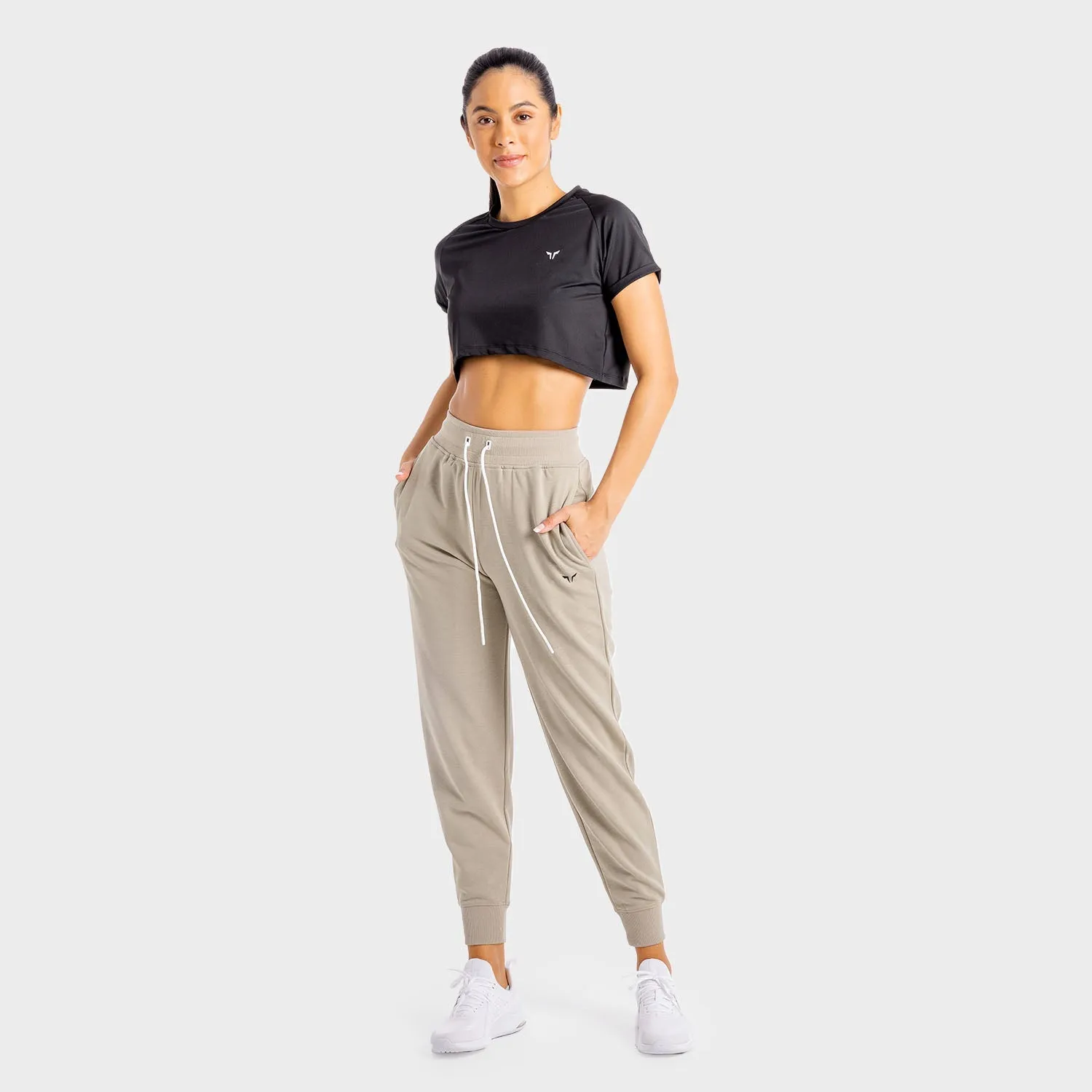 Core Oversize Joggers - Taupe