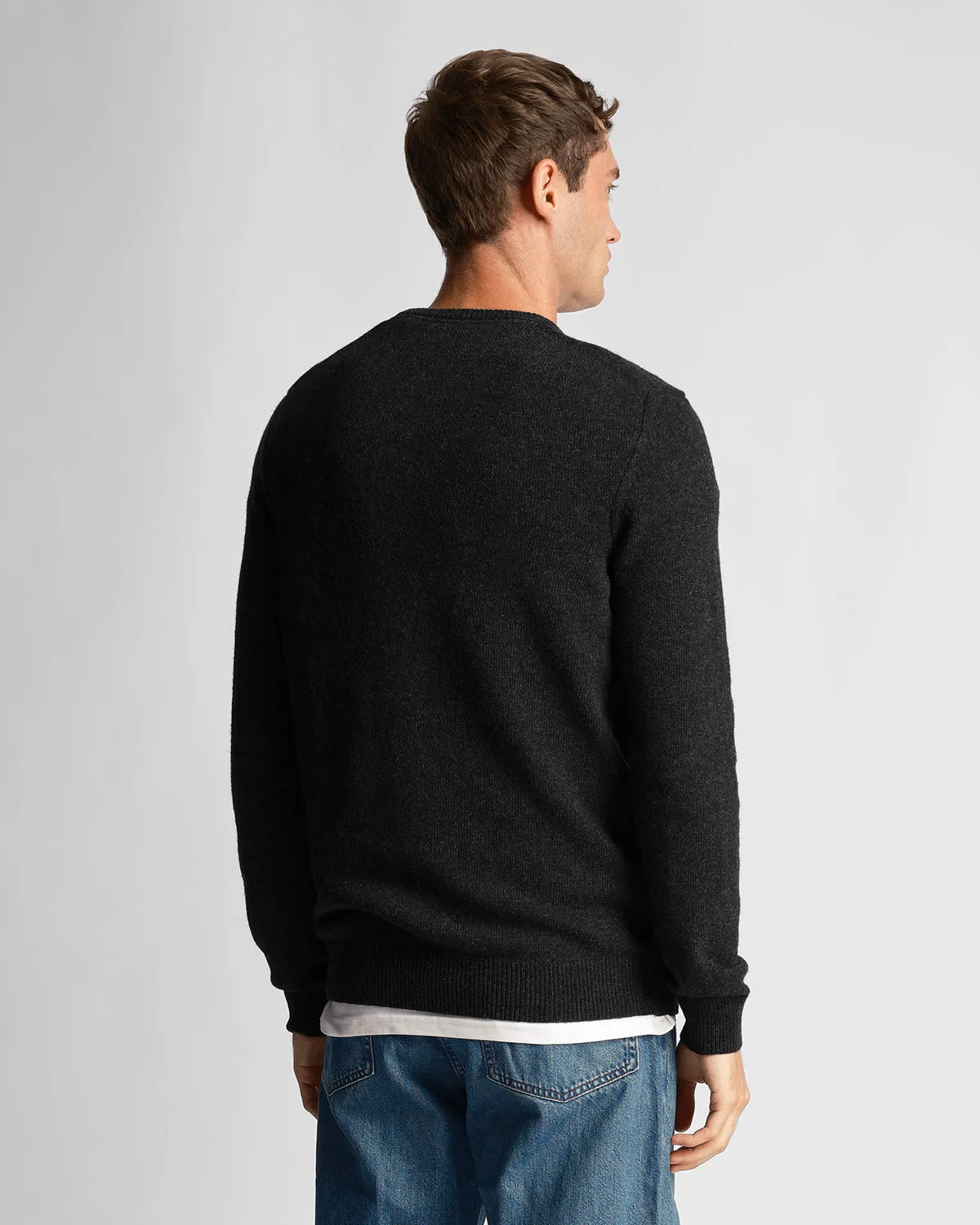 Crew Neck Lambswool Jumper