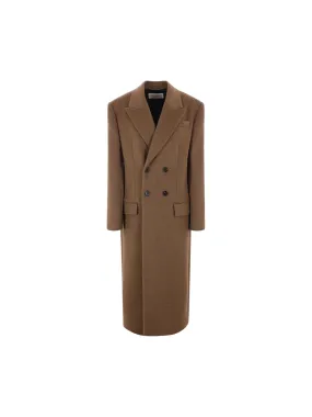 Double-breasted Coat Wool Cashmere