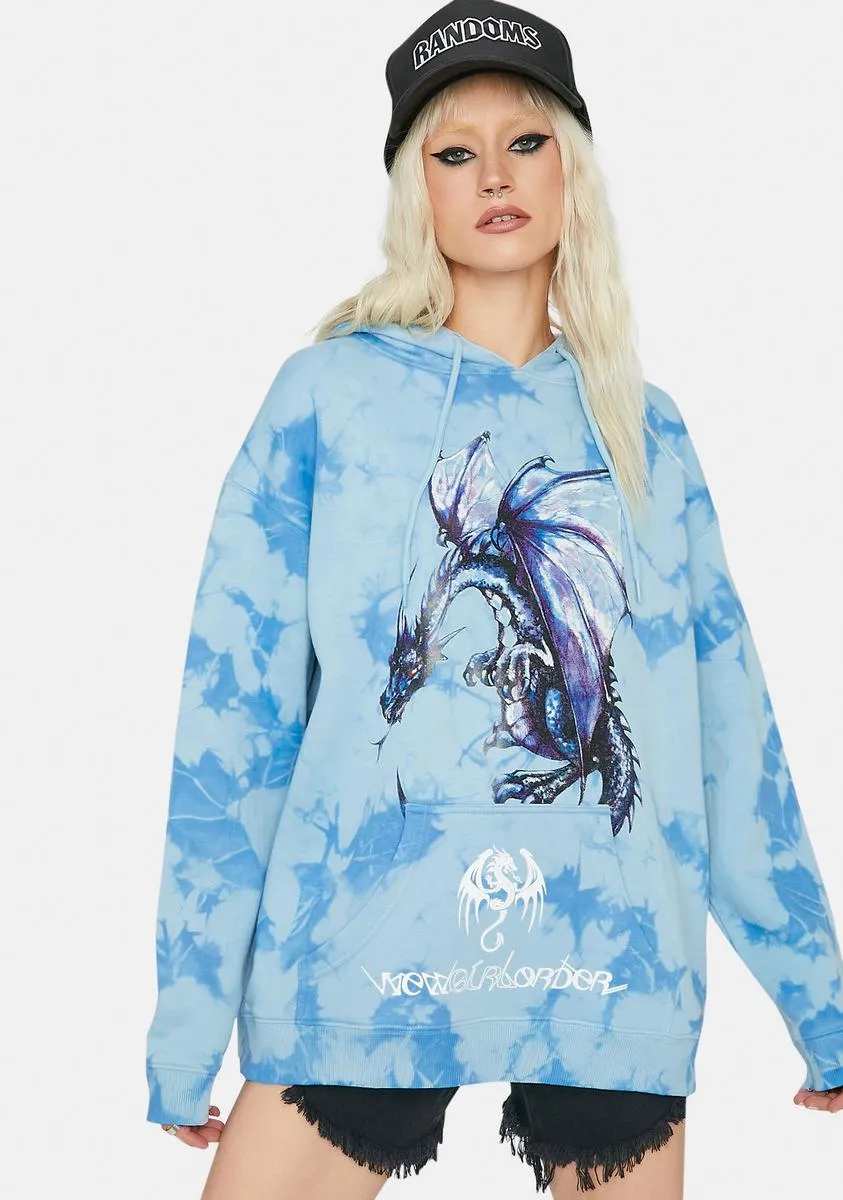 Dragon Tie Dye Hoodie