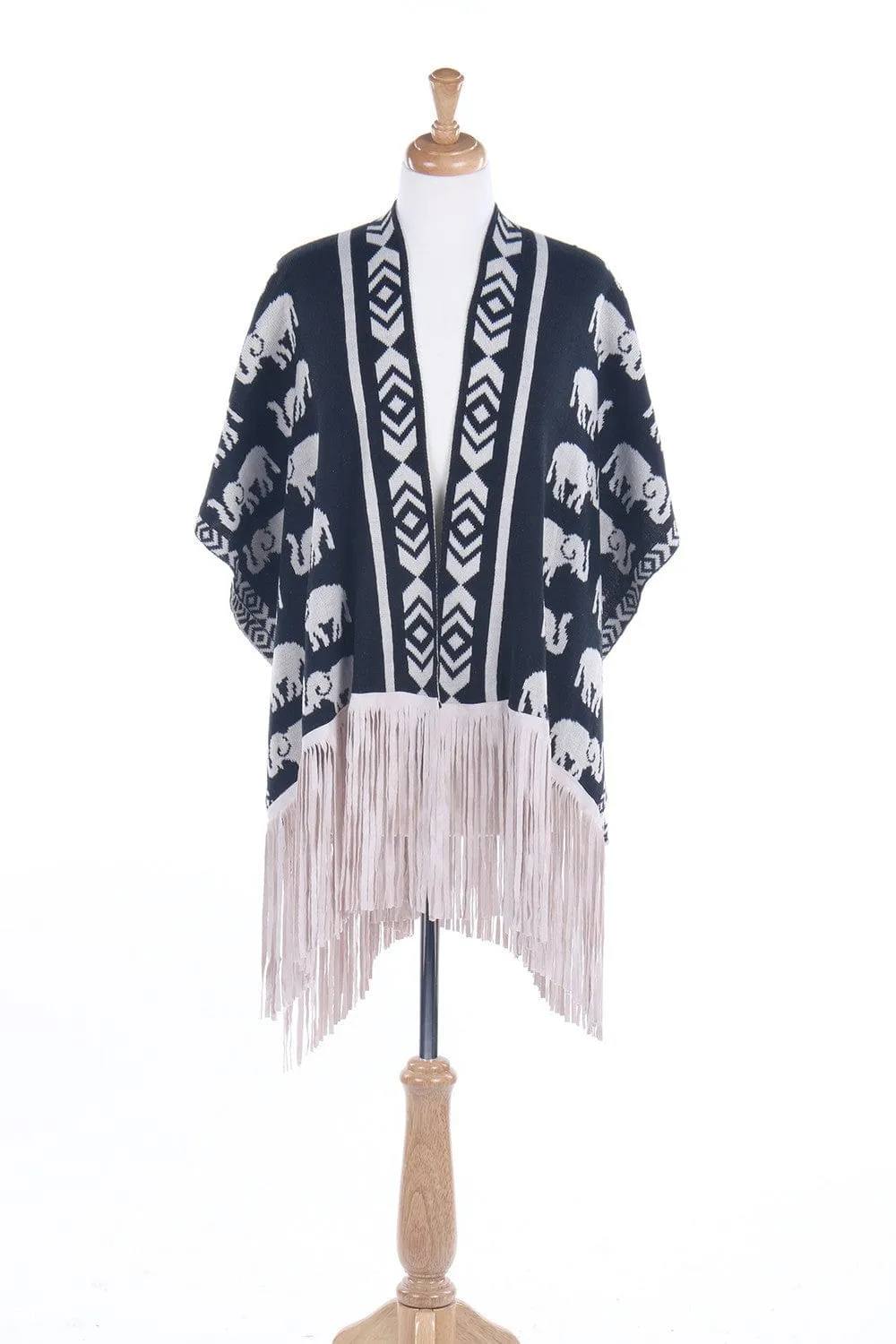 Elephant Fringe Vest II