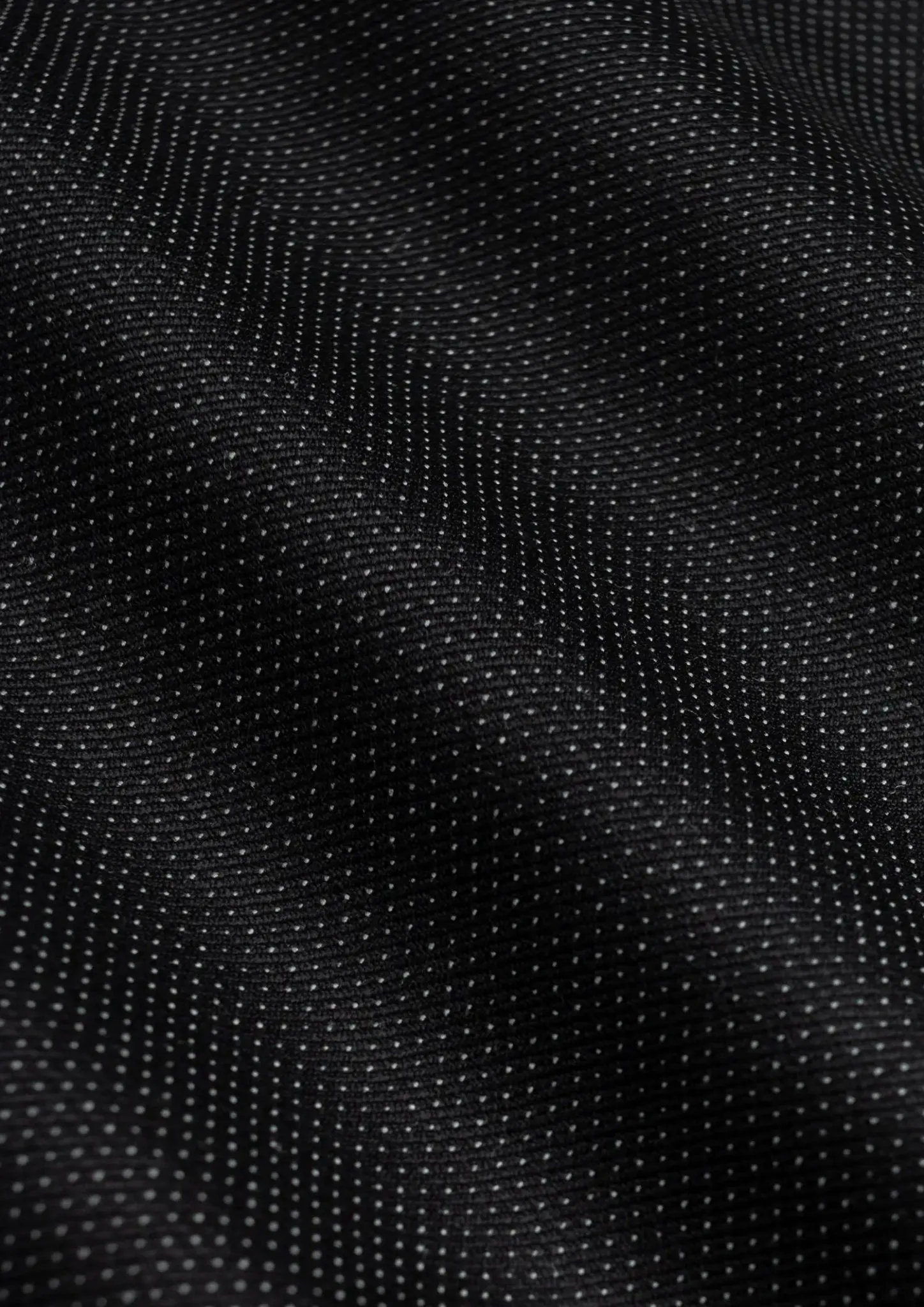 Ellis Black Pindot Suit