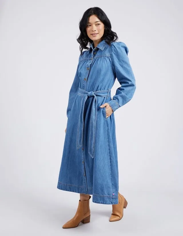 Elm Lucinda Denim Shirt Dress