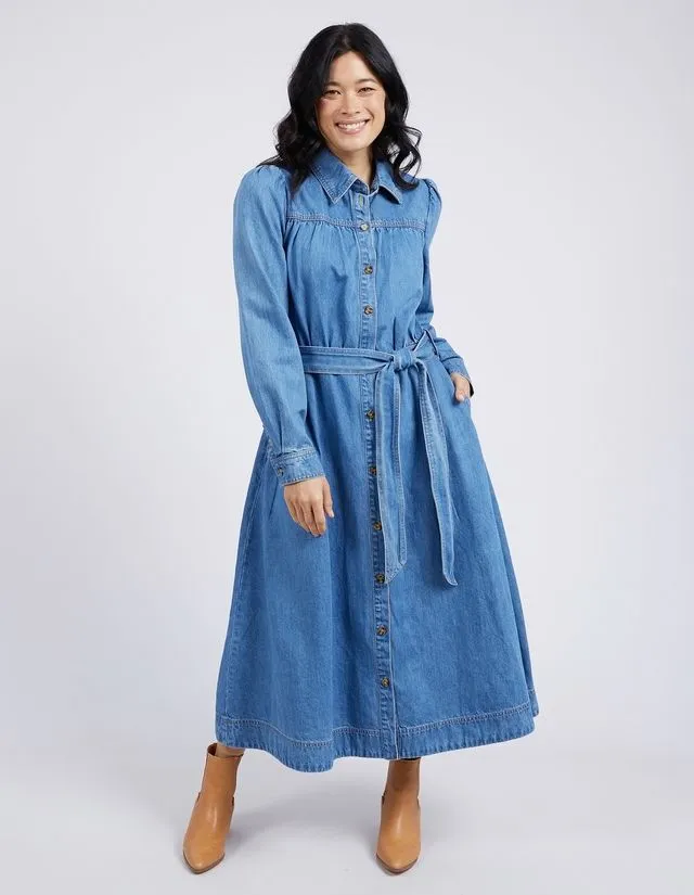 Elm Lucinda Denim Shirt Dress