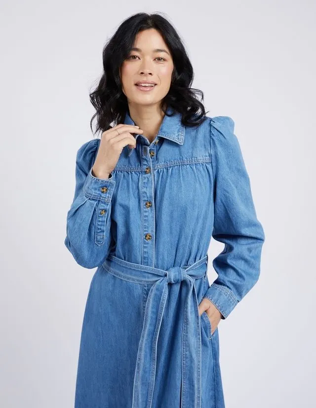 Elm Lucinda Denim Shirt Dress