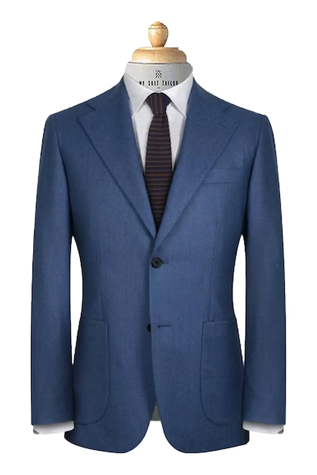 English Blue VBC Suit - Timeless Elegance