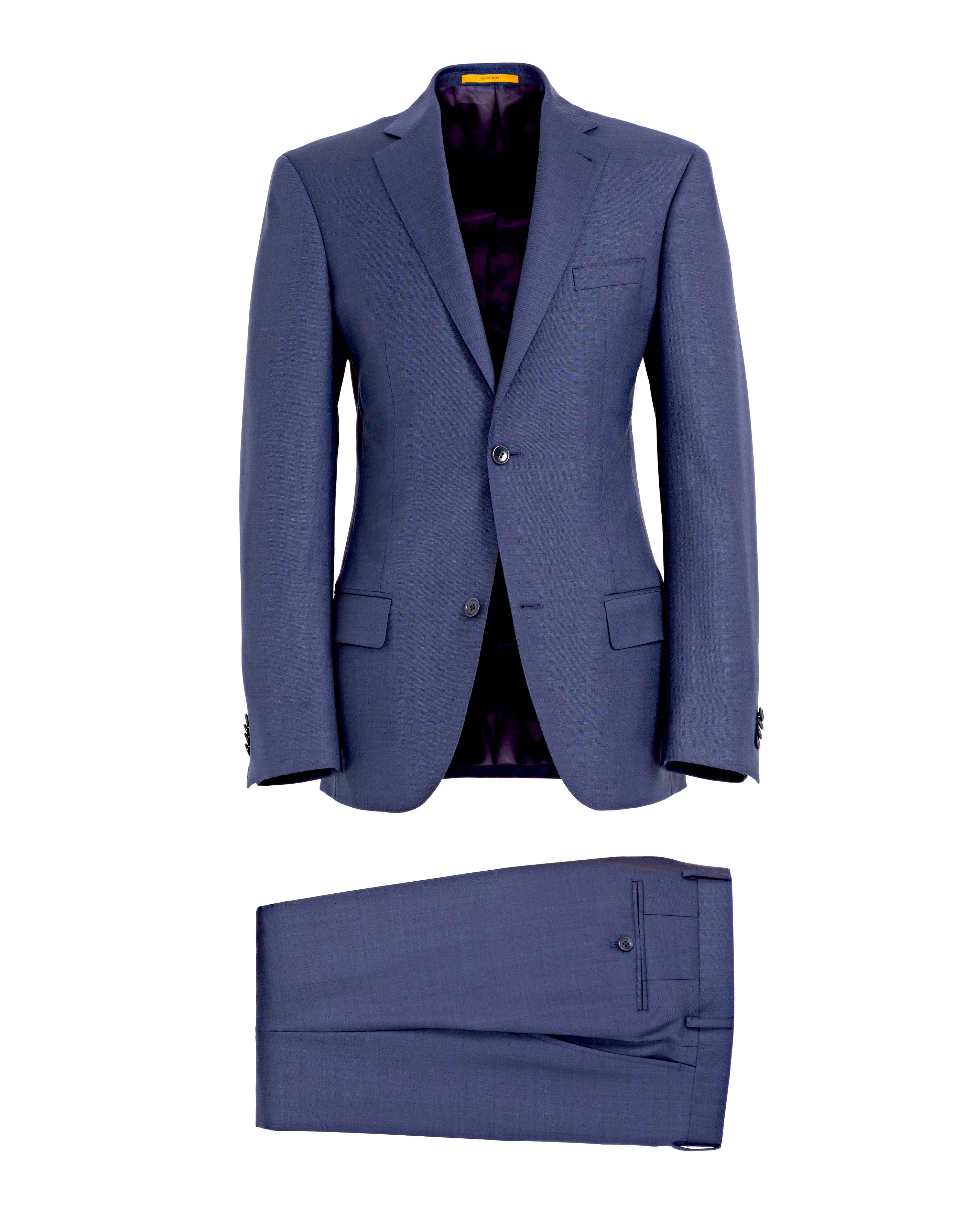 English Blue VBC Suit - Timeless Elegance