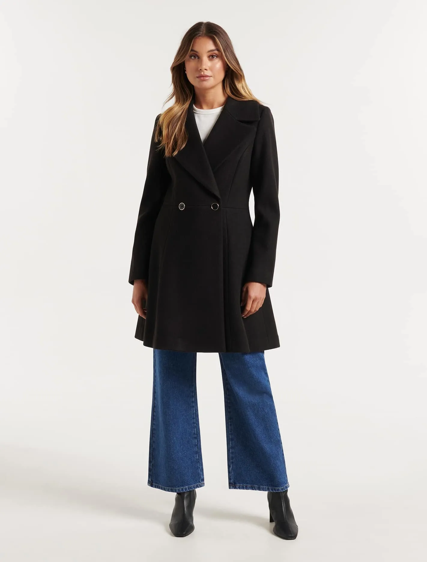 Esther Fit And Flare Coat