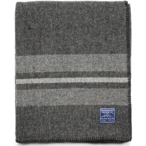 Factory Second Cabin Wool Blanket - Charcoal