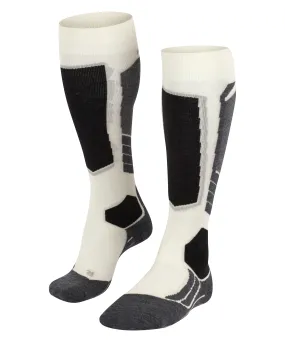 Falke SK2 Ladies Ski Wool Socks in Off White