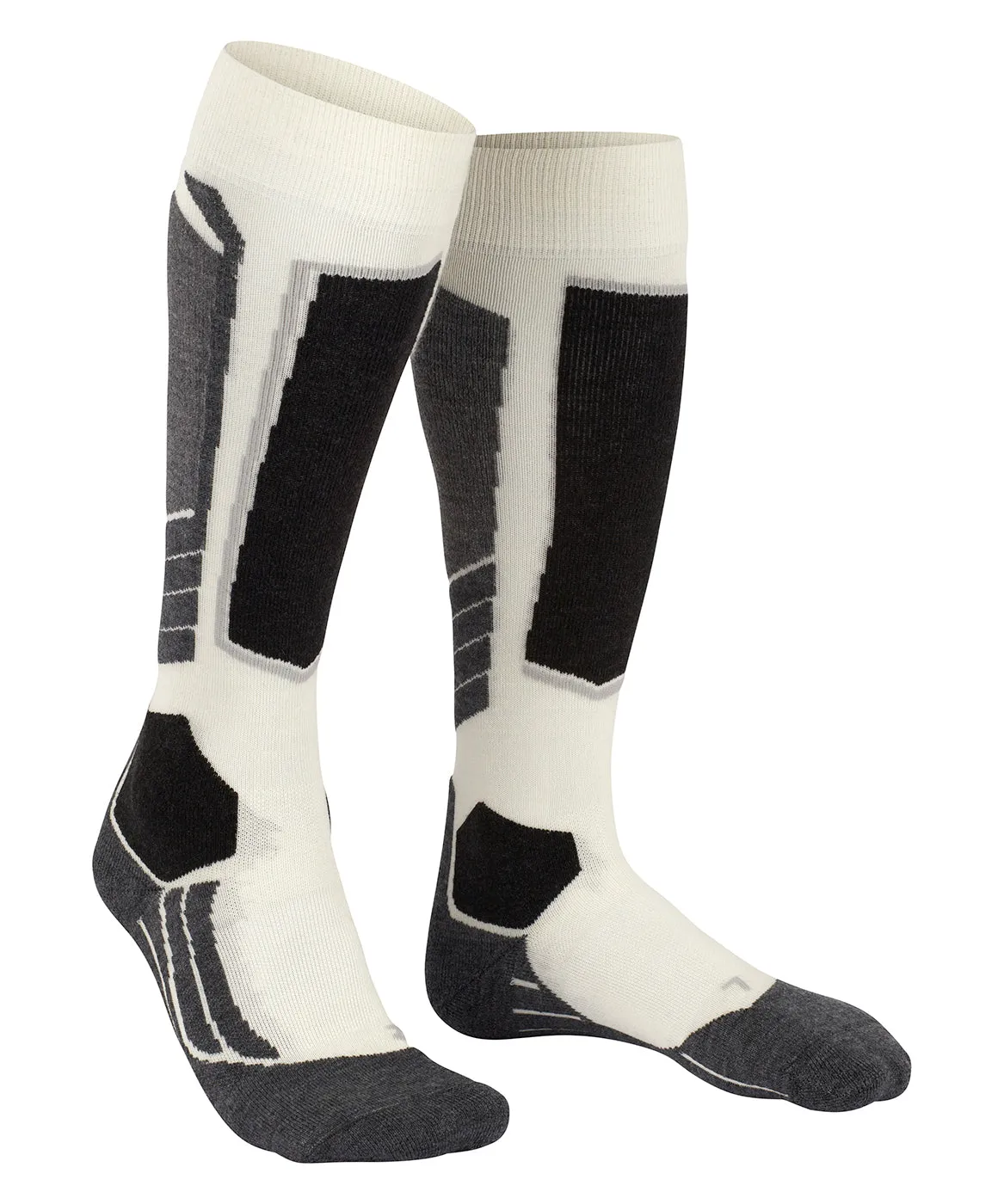 Falke SK2 Ladies Ski Wool Socks in Off White