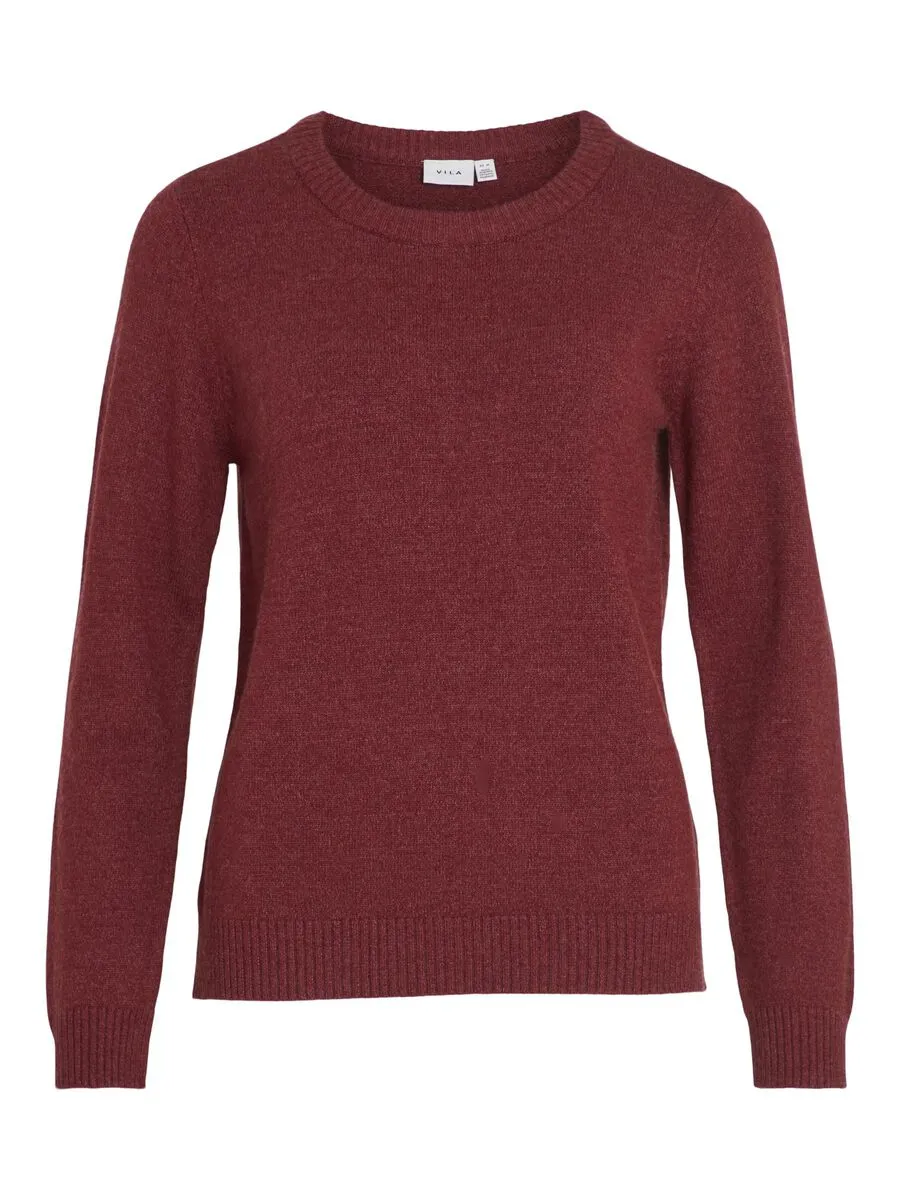 Floria Knitted Jumper (Cabernet)