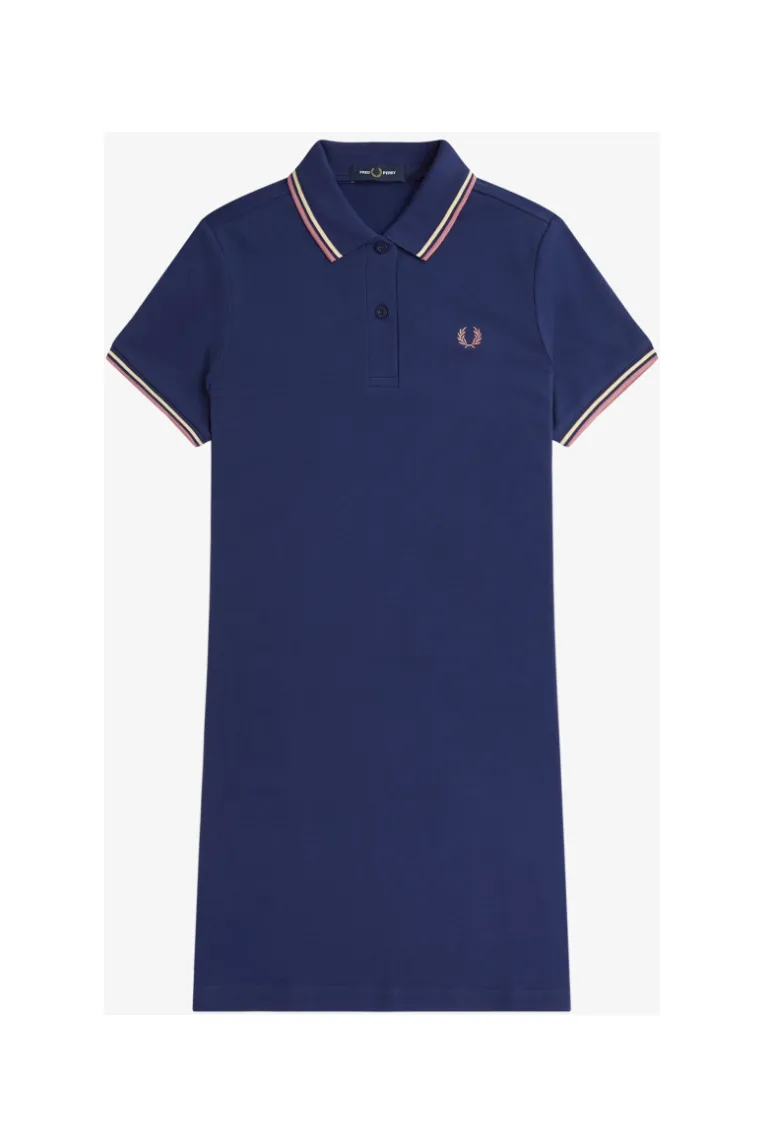 Fred Perry - Women's D3600 Twin Tipped French Navy - Dress