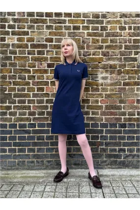 Fred Perry - Women's D3600 Twin Tipped French Navy - Dress