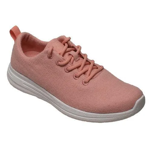 FreeShield Womens Real Wool Casual Pink Shoe